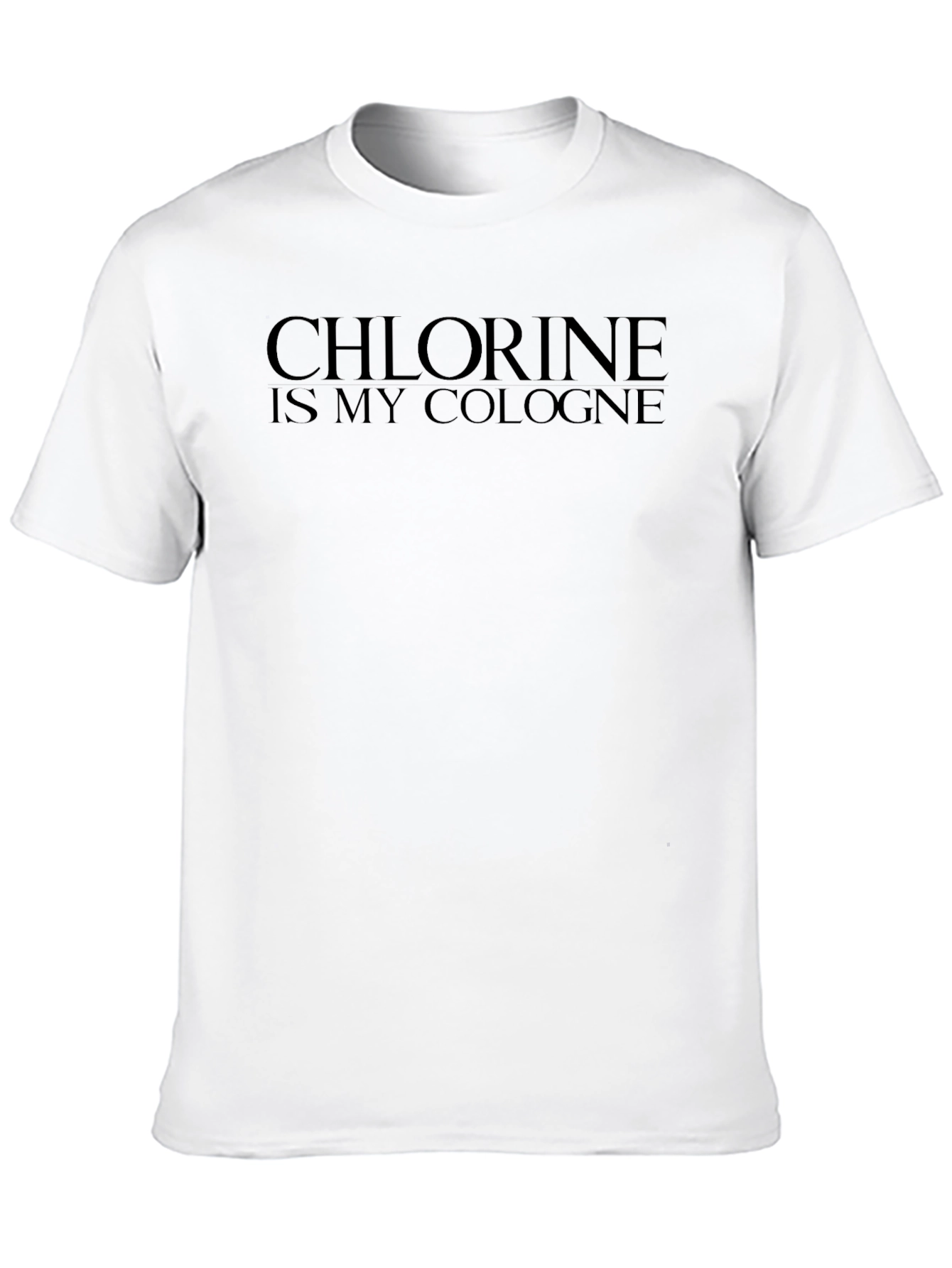 Black Chlorine Is My Cologne Black T-Shirt view 10