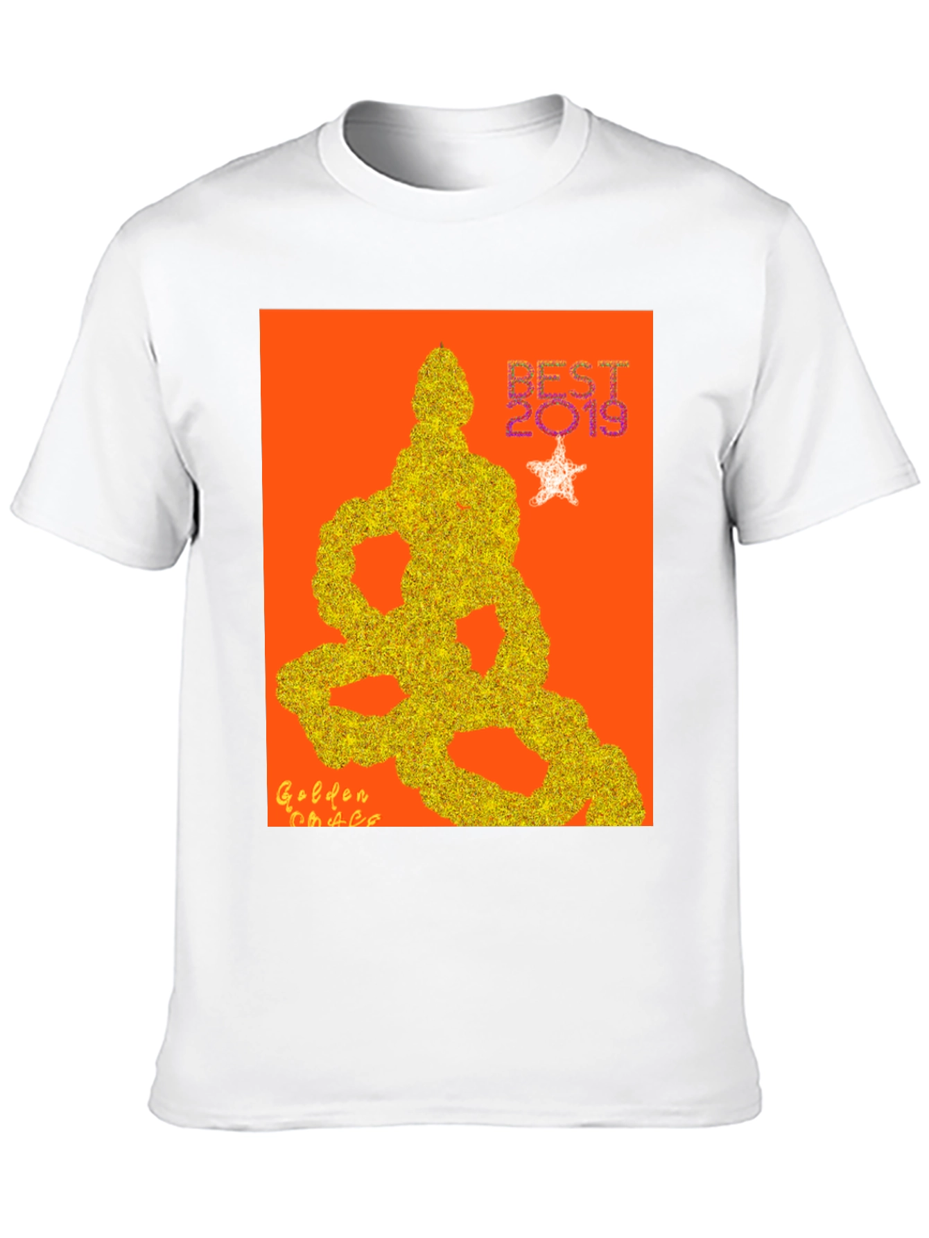 Black Golden Grace T-Shirt view 10