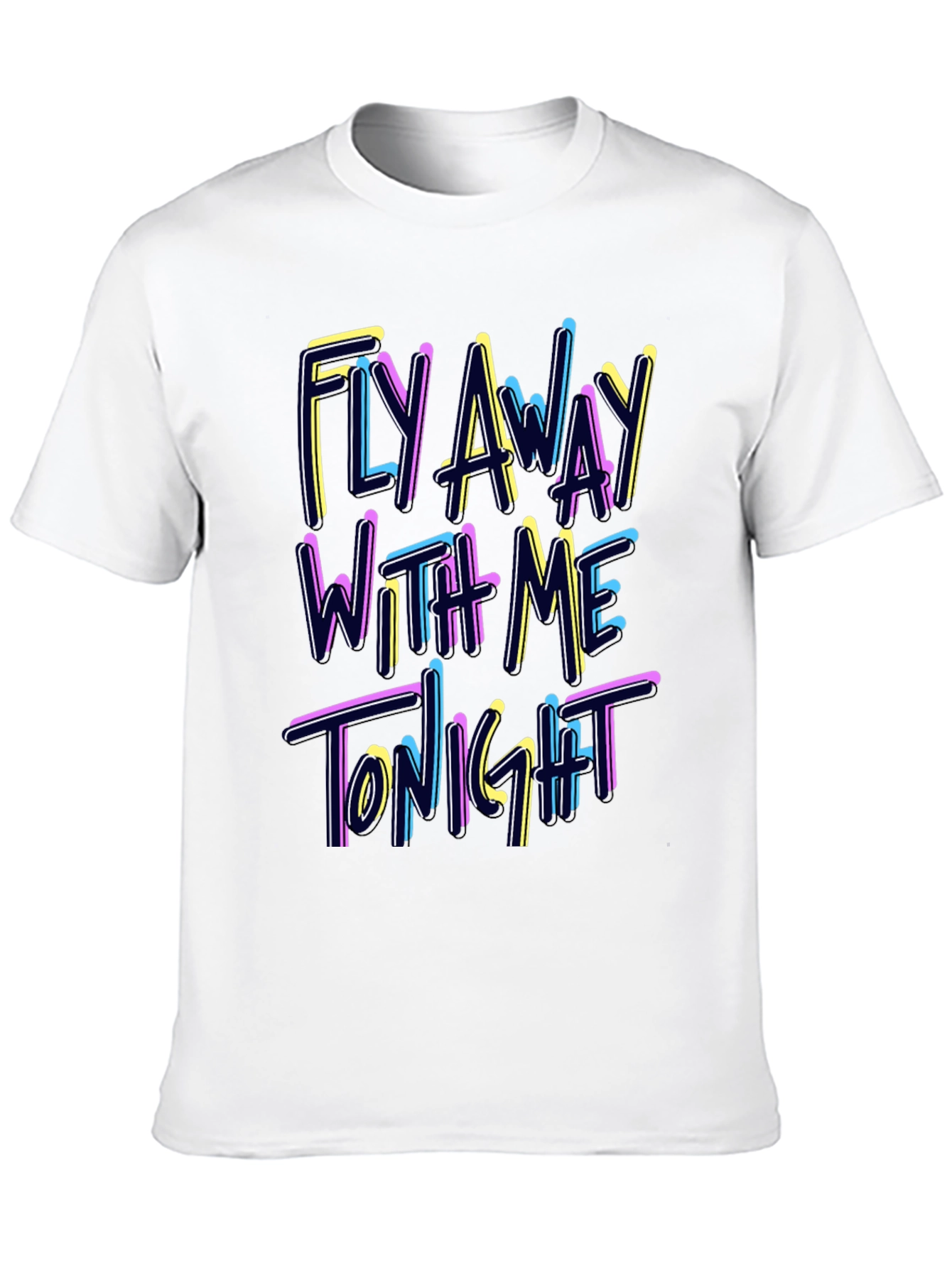 Fly Away With Me Tonight Graphic Tee - 10