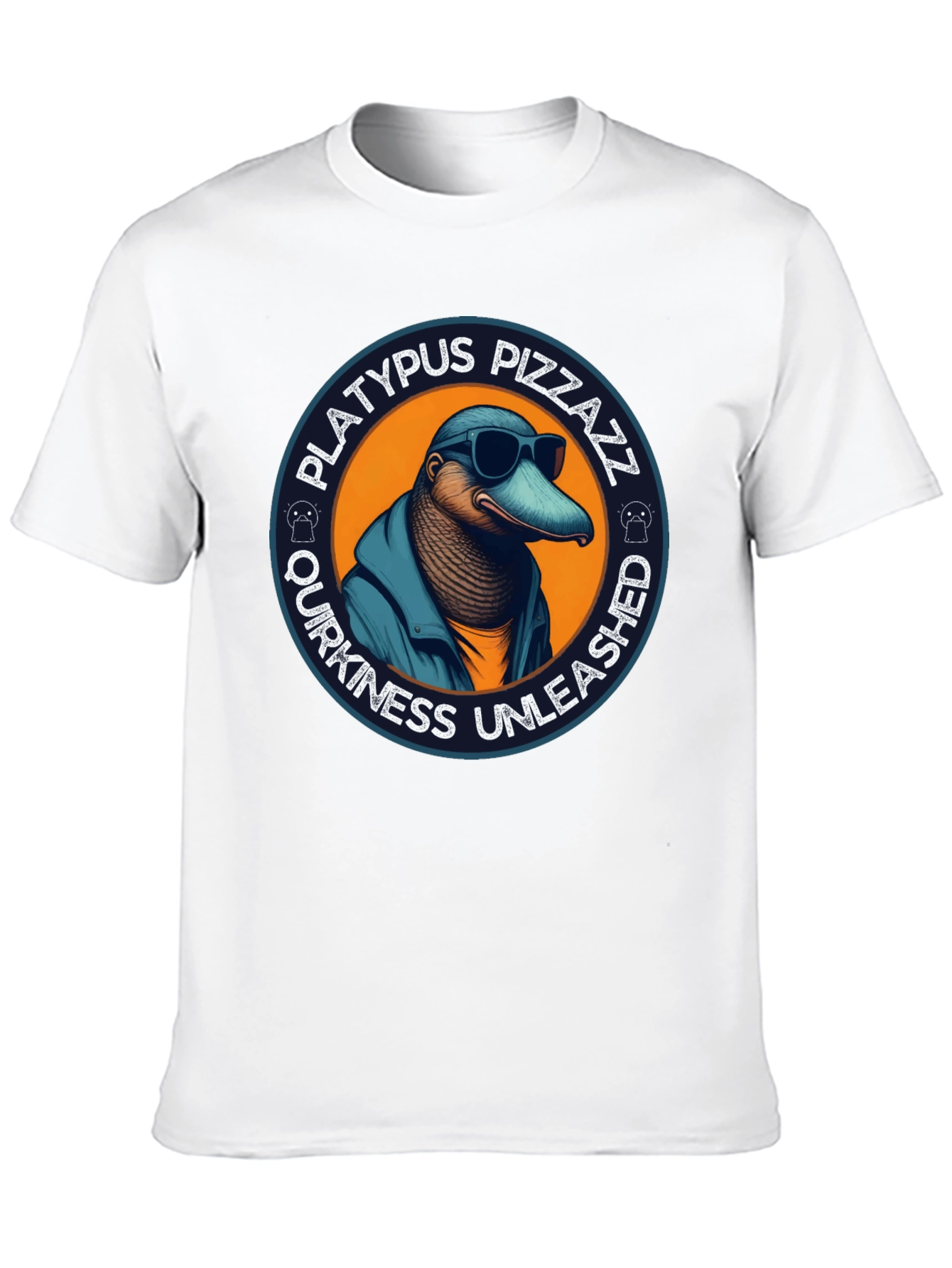 Black Platypus Pizzazz T-Shirt - Quirky & Unleashed view 10