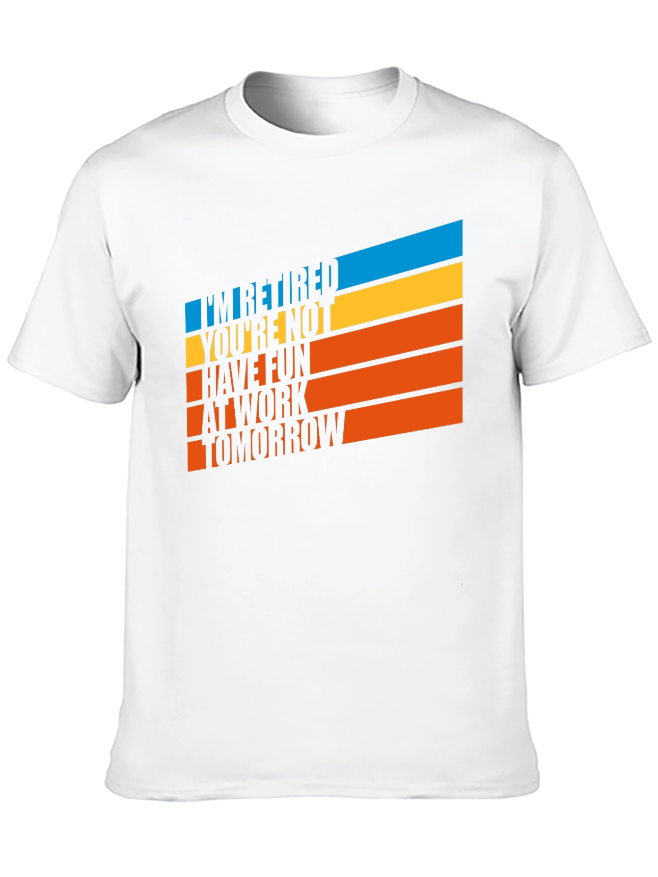 Black Retired Fun T-Shirt view 10