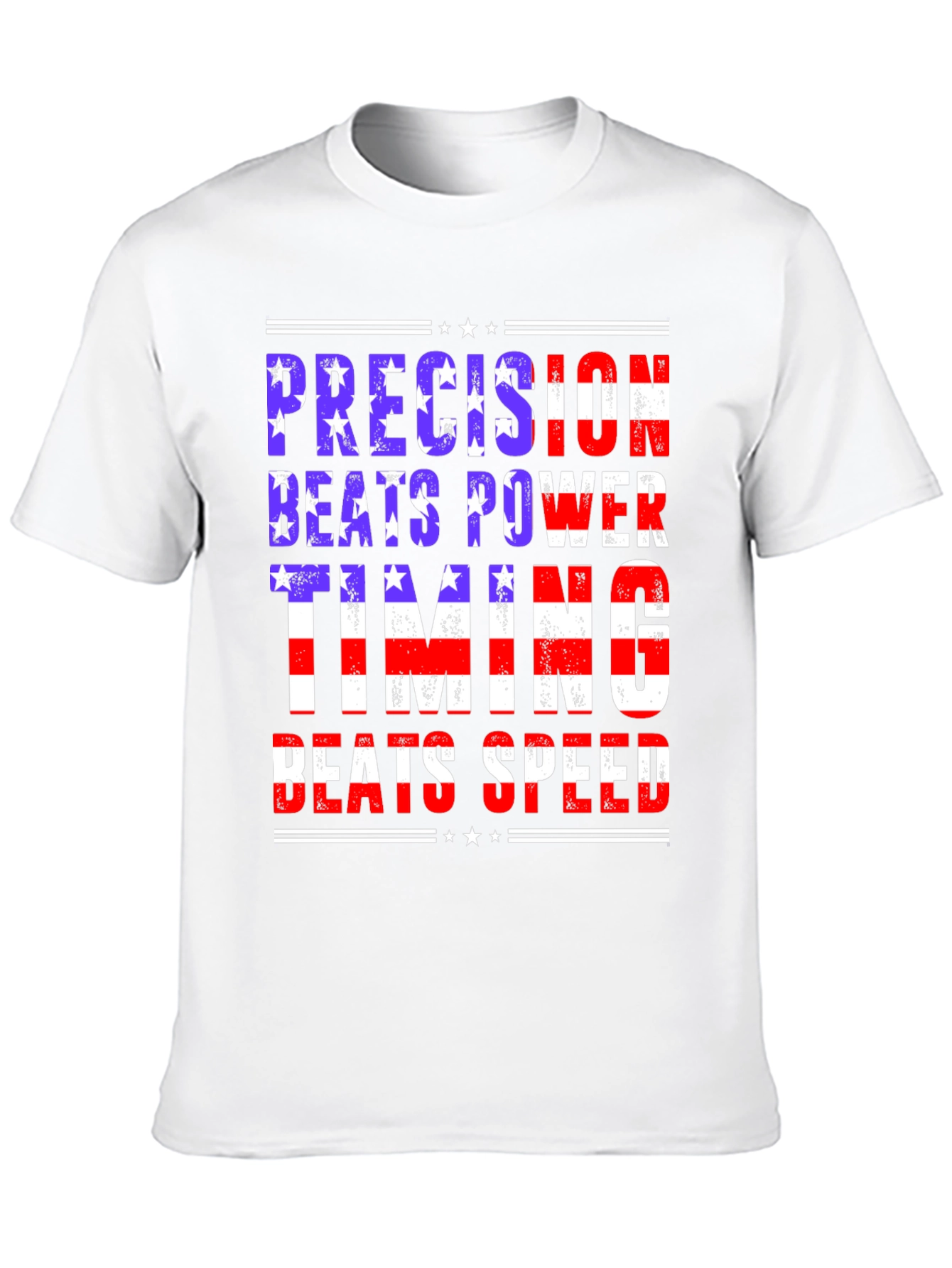 Black Precision Beats Power Graphic Tee view 10