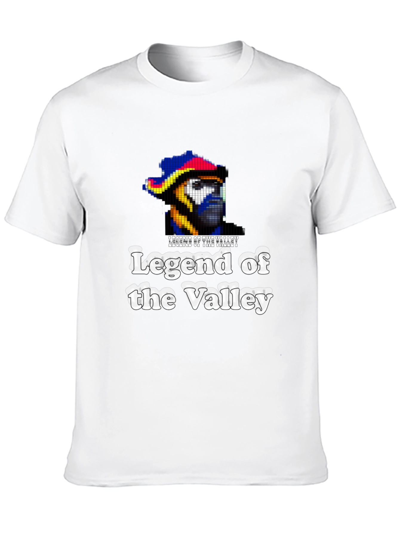 Black Legend of the Valley Graphic T-Shirt - Black view 10