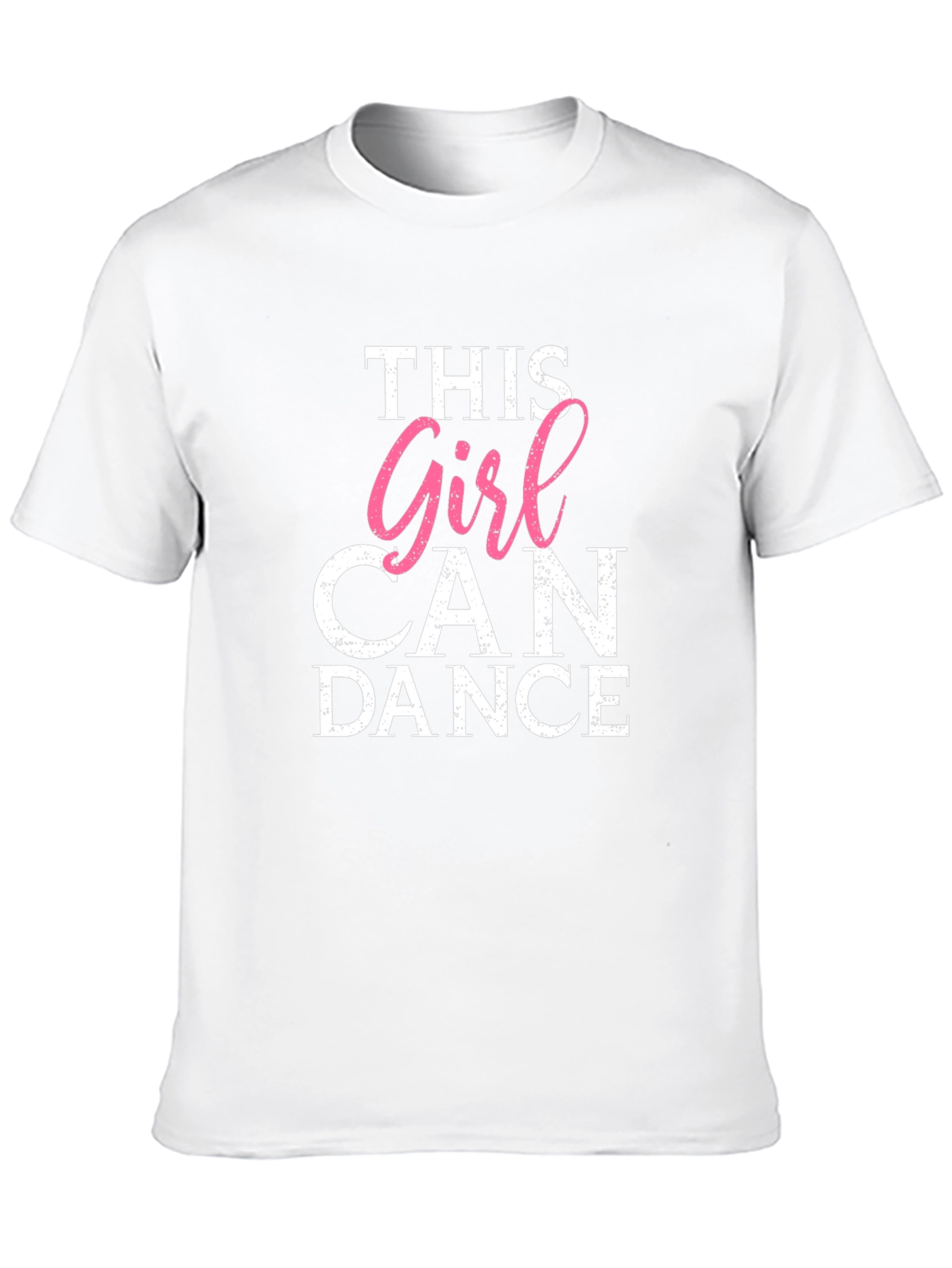 Black This Girl Can Dance Graphic Tee - Black Cotton Blend view 10