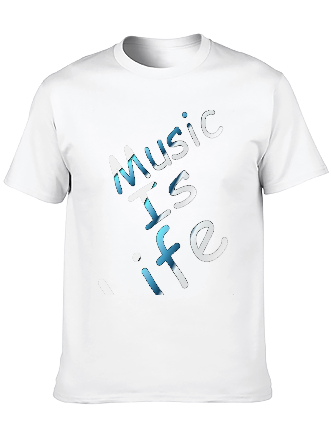 Black Music is Life Black Graphic Tee view 10