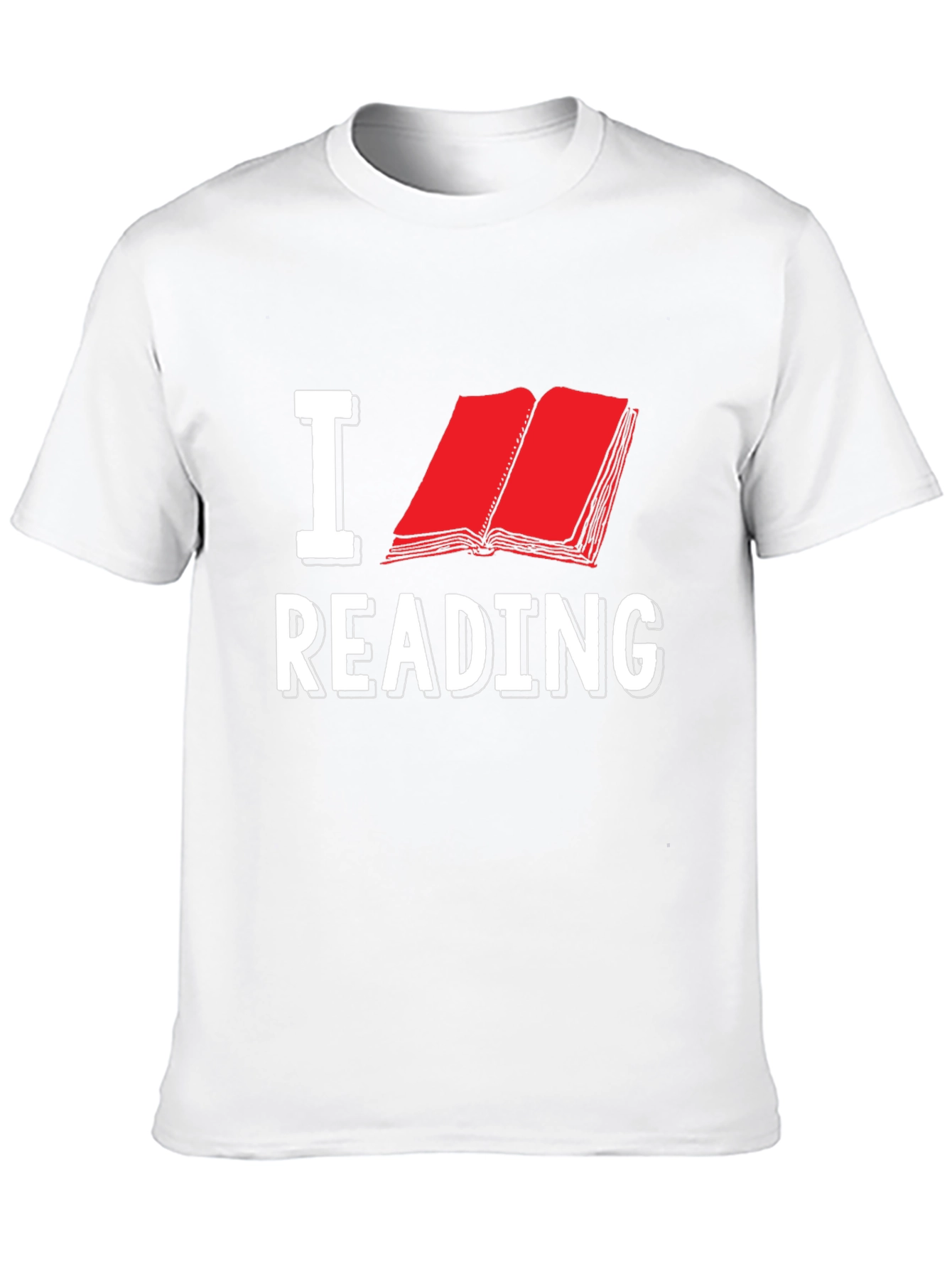 Black I Love Reading T-Shirt view 10