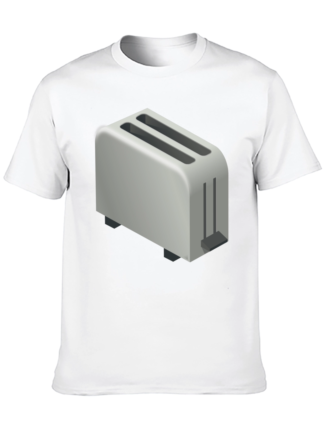Black Toaster Graphic T-Shirt - Novelty Tee for Bread Lovers view 10