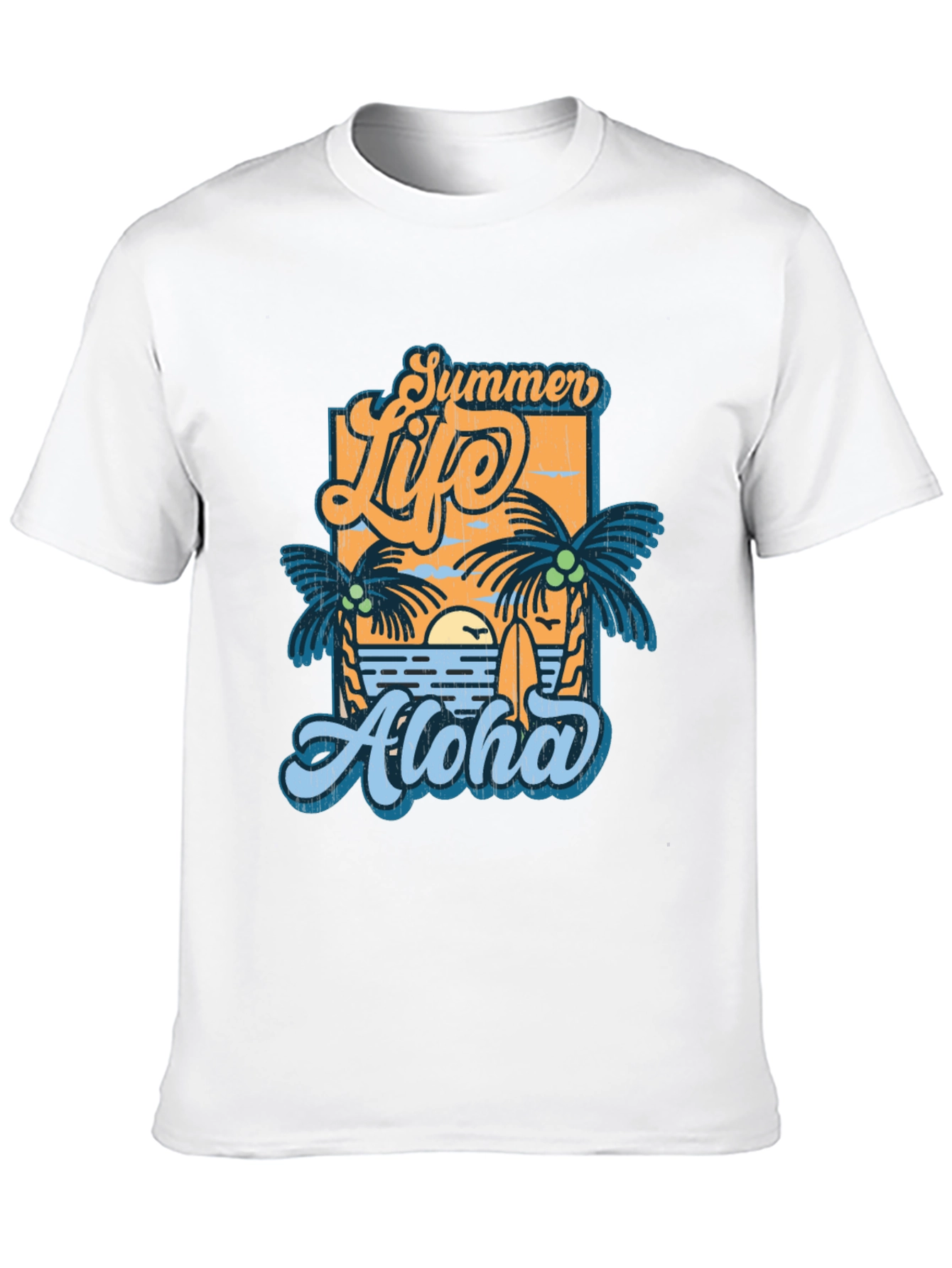 Black Summer Life Aloha Graphic T-Shirt - Tropical Vibe view 10
