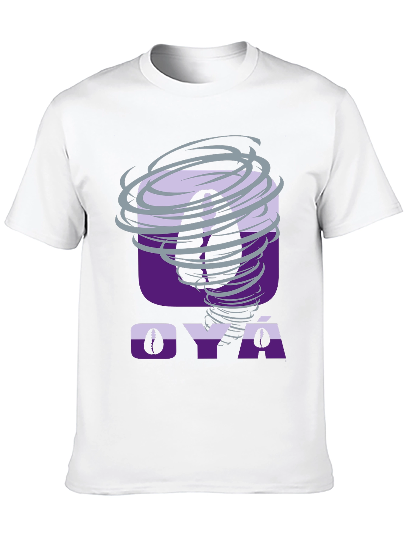 Black Oya Tornado T-Shirt - Unique Graphic Tee view 10