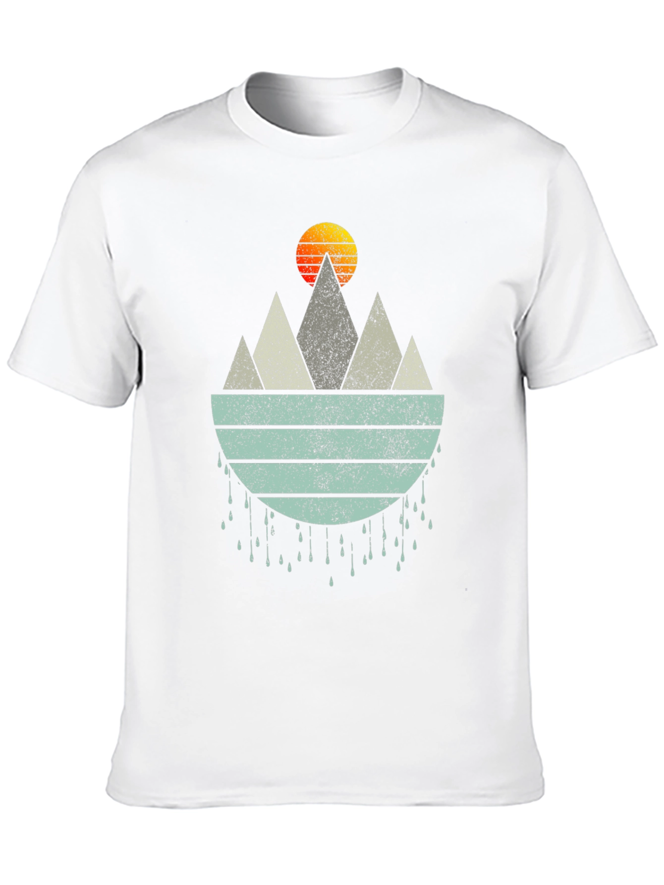Black Mountain Sunset Graphic Tee view 10