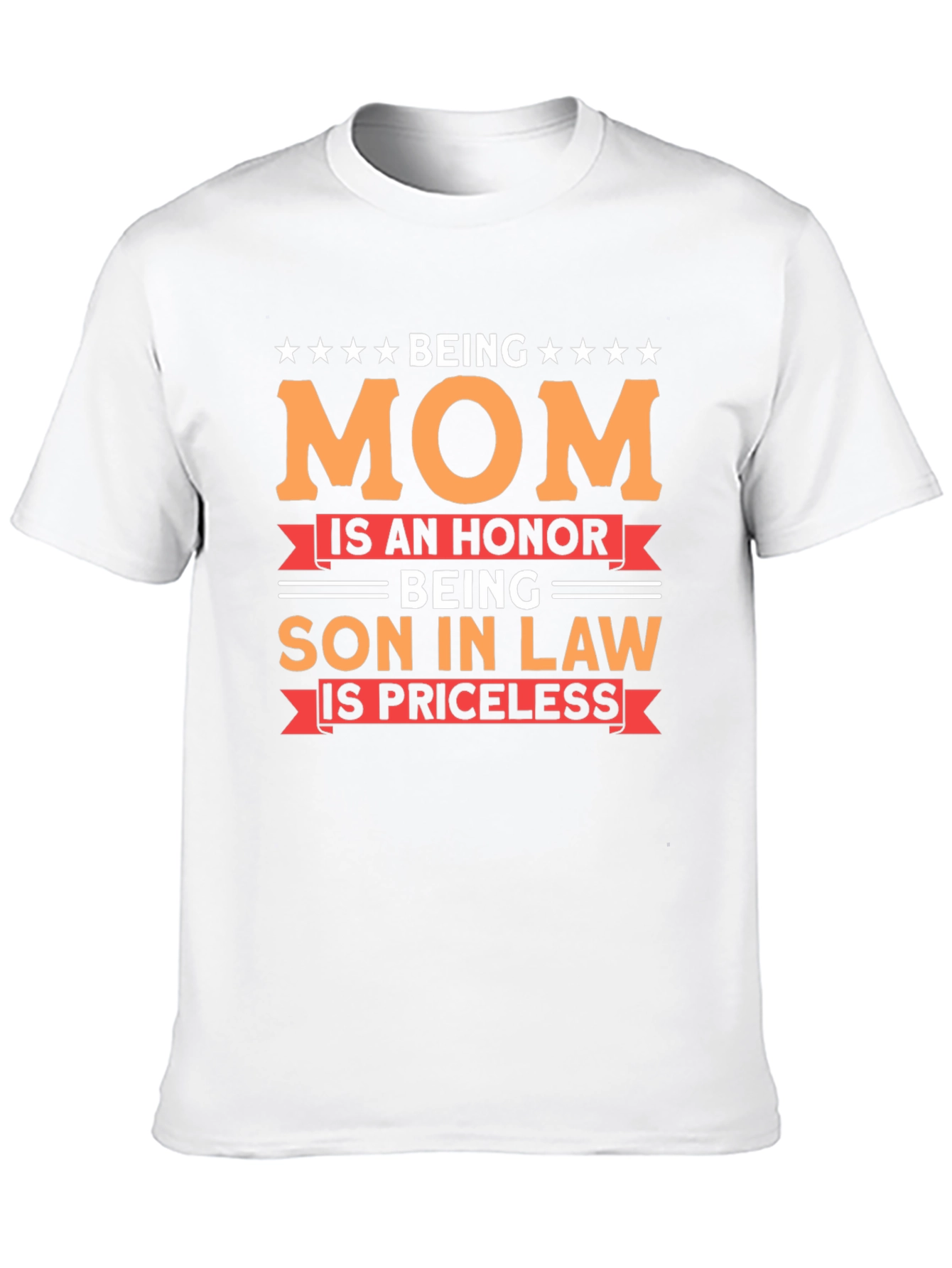 Black Being Mom Son-in-Law Graphic T-Shirt view 10