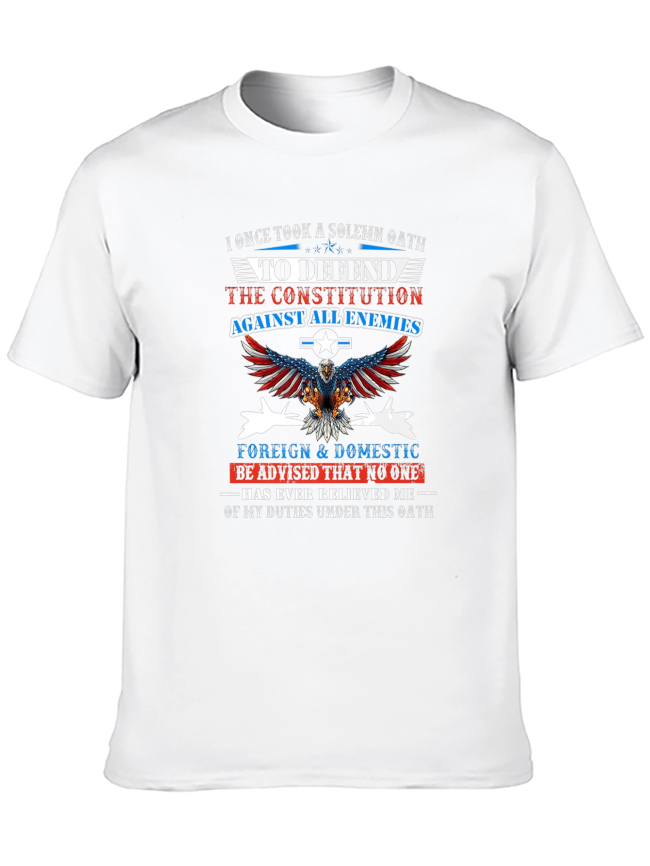 Oath to Defend Constitution Graphic Tee - 10