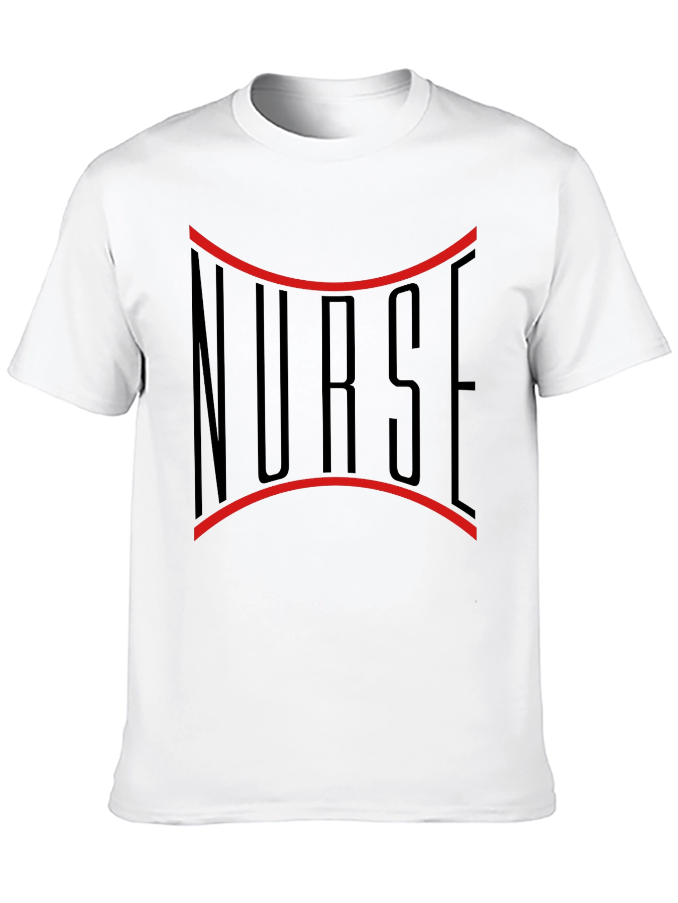 Black Nurse T-Shirt, Healthcare Hero Tee view 10