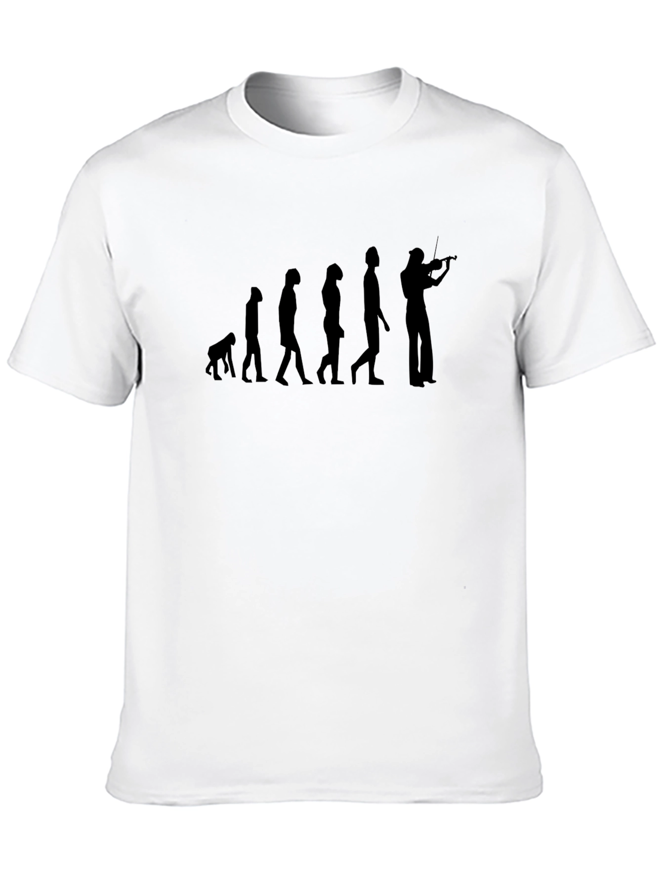 Black Evolution of Musician T-Shirt view 10
