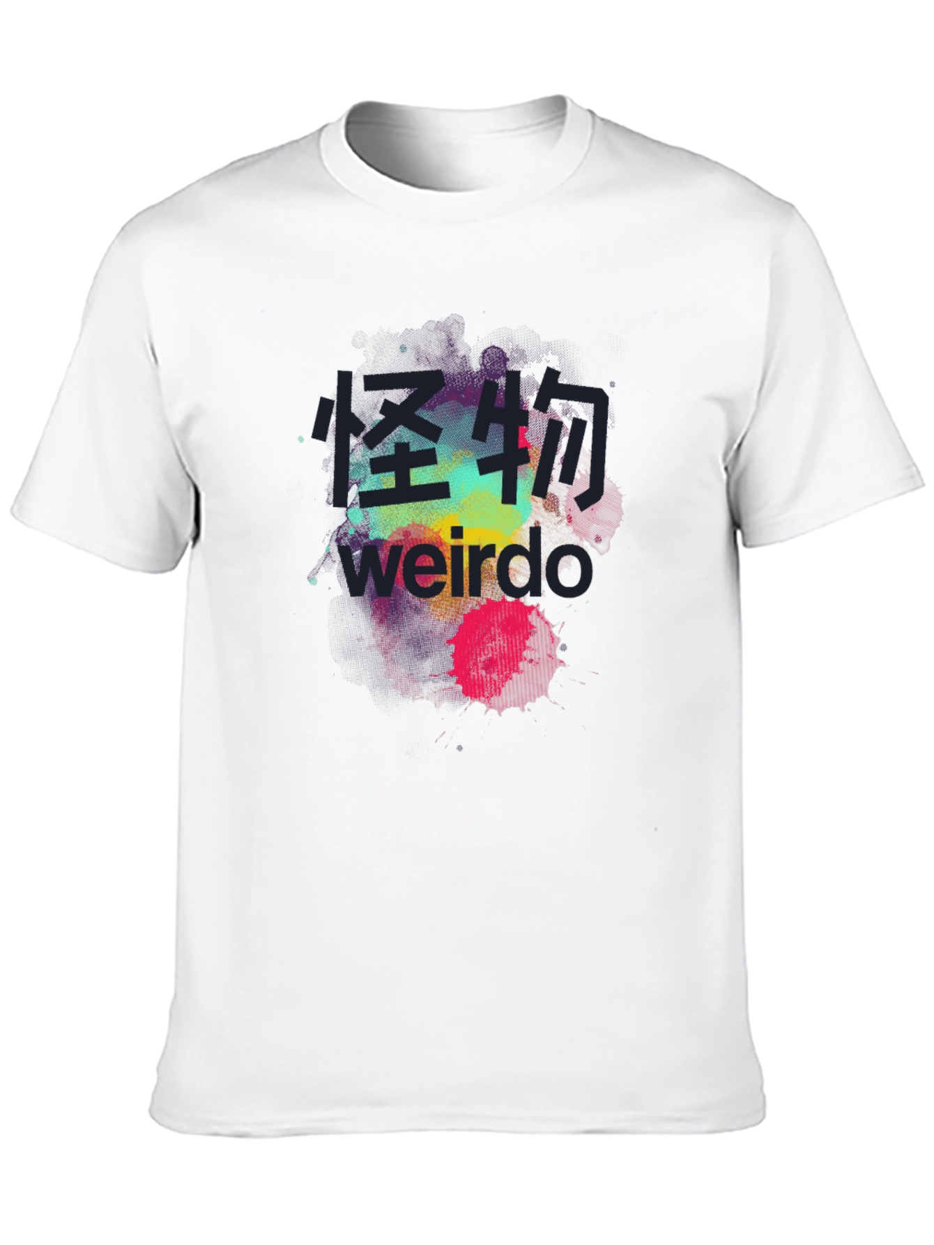 Black Weirdo Graphic T-Shirt - Street Style Tee view 10