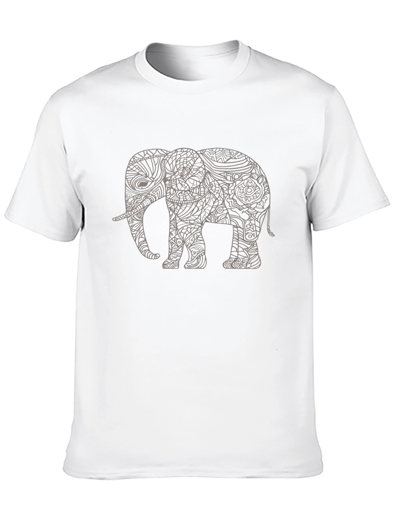 Black Elephant Graphic Tee - Men's Black Short Sleeve view 10