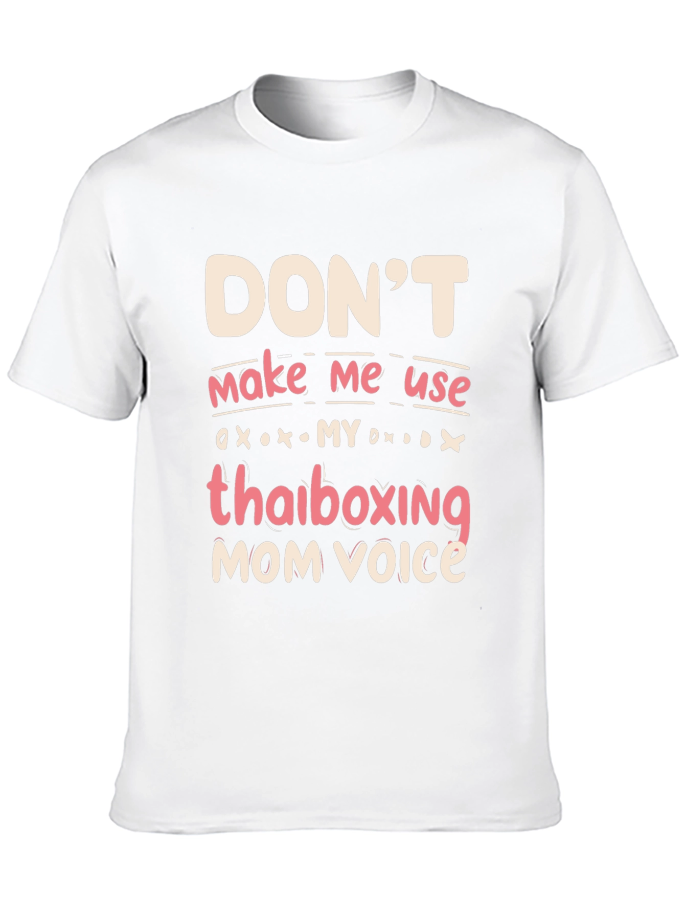 Black Thai Boxing Mom Voice Graphic Tee view 10