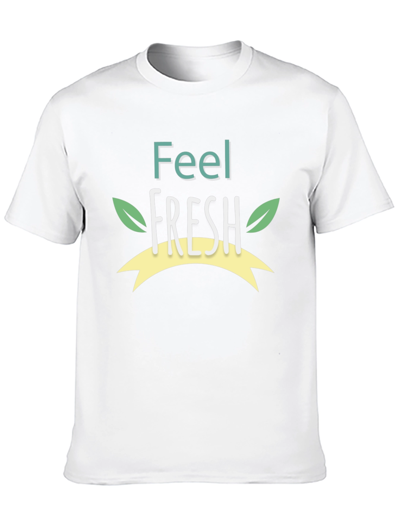 Black Feel Fresh Graphic Tee - Organic Cotton Blend view 10