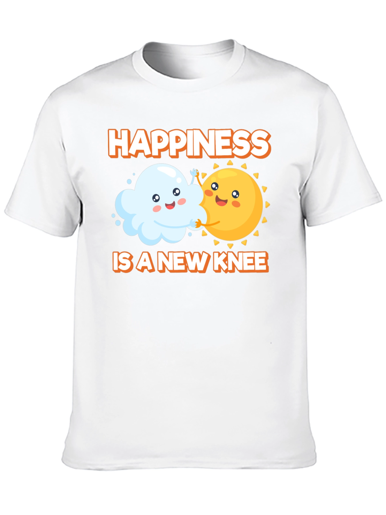 Black Happiness is a New Knee T-Shirt view 10