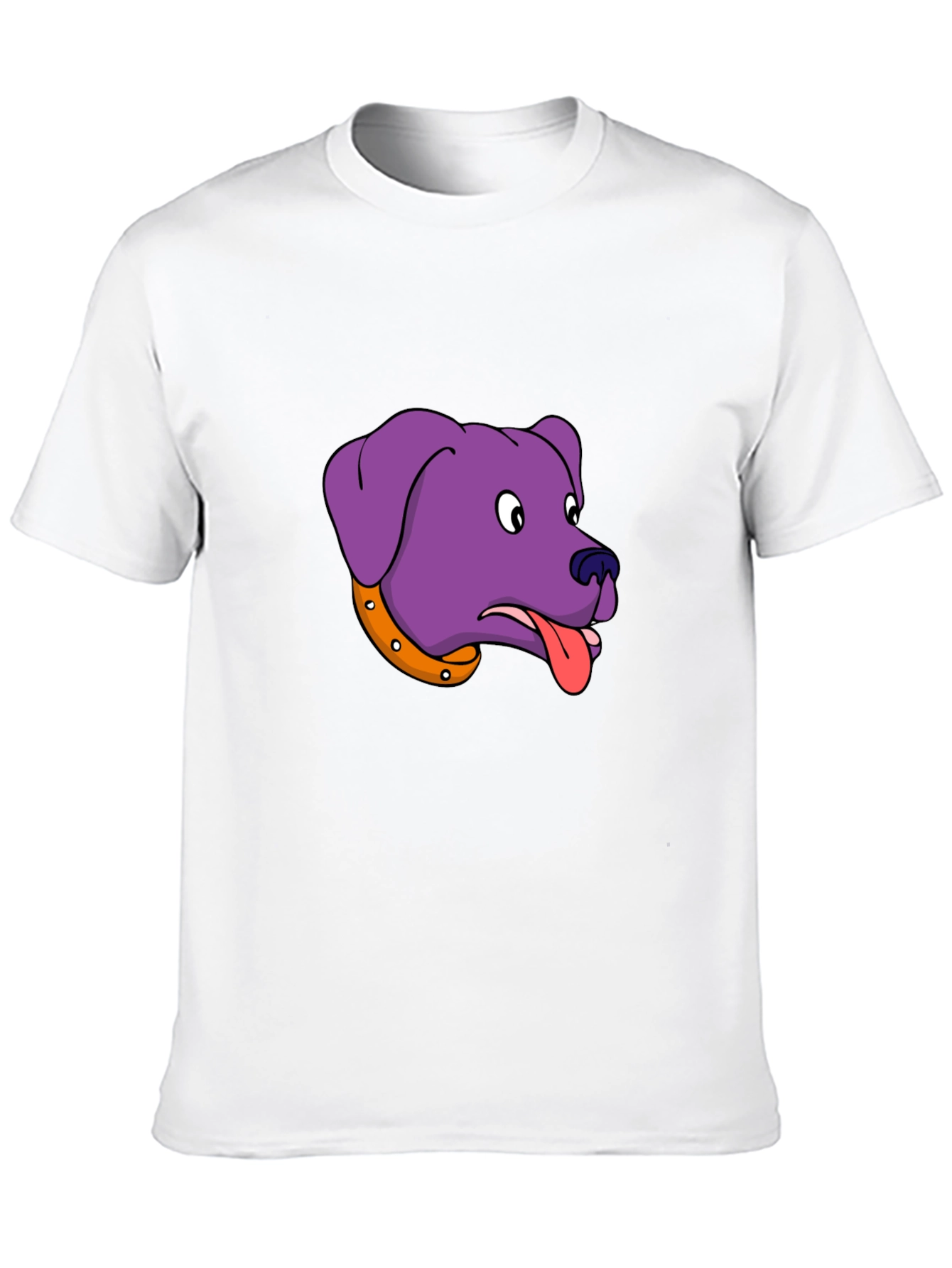 Black Cartoon Dog Graphic Tee view 10