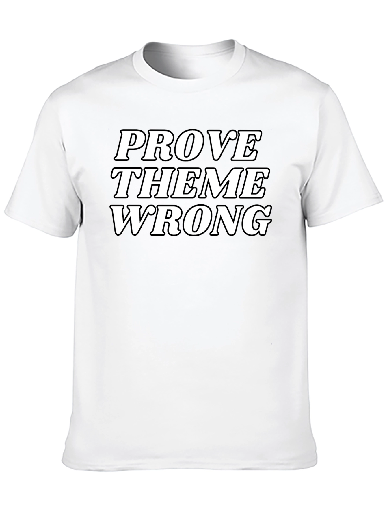 Black Prove Them Wrong Graphic Tee - Black view 10