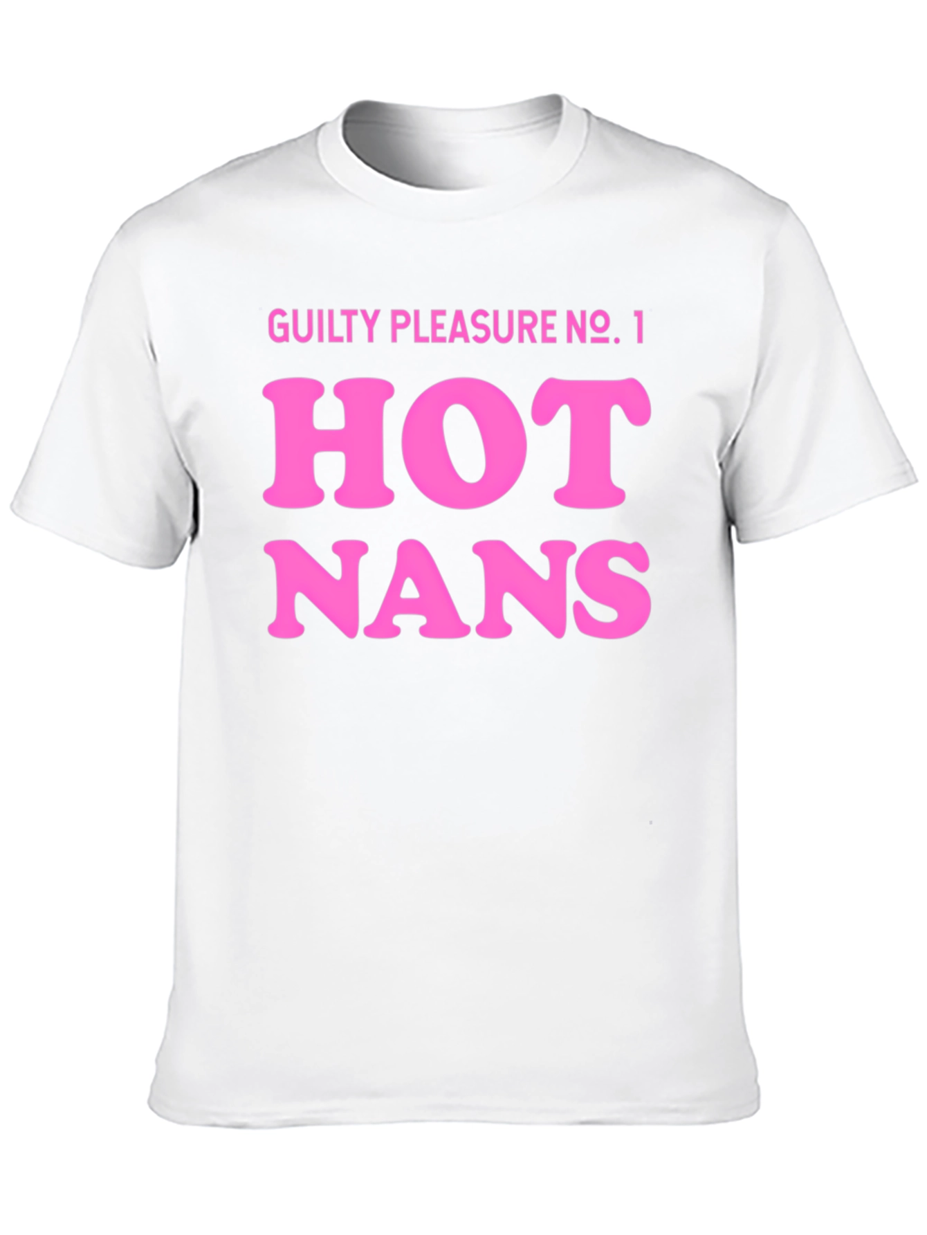 Black Guilty Pleasure Hot Nans T-Shirt - Black view 10