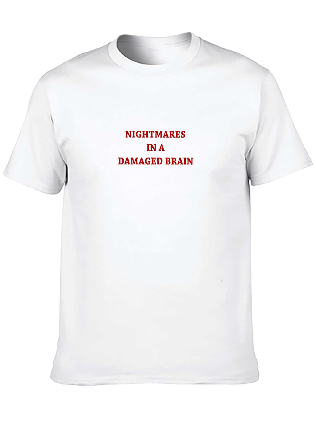 Black Nightmares in a Damaged Brain Black T-Shirt view 10