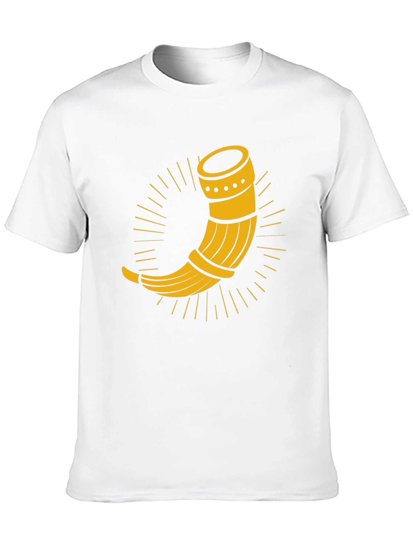 Black Drinking Horn Graphic Tee - Black view 10