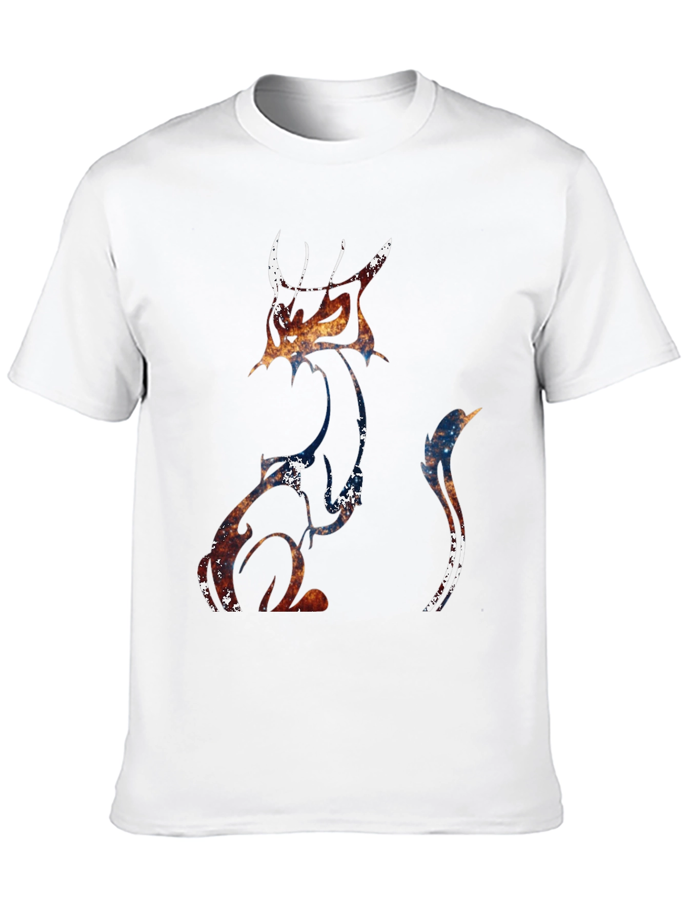 Cosmic Cat T-Shirt - Galaxy Graphic Tee - 10