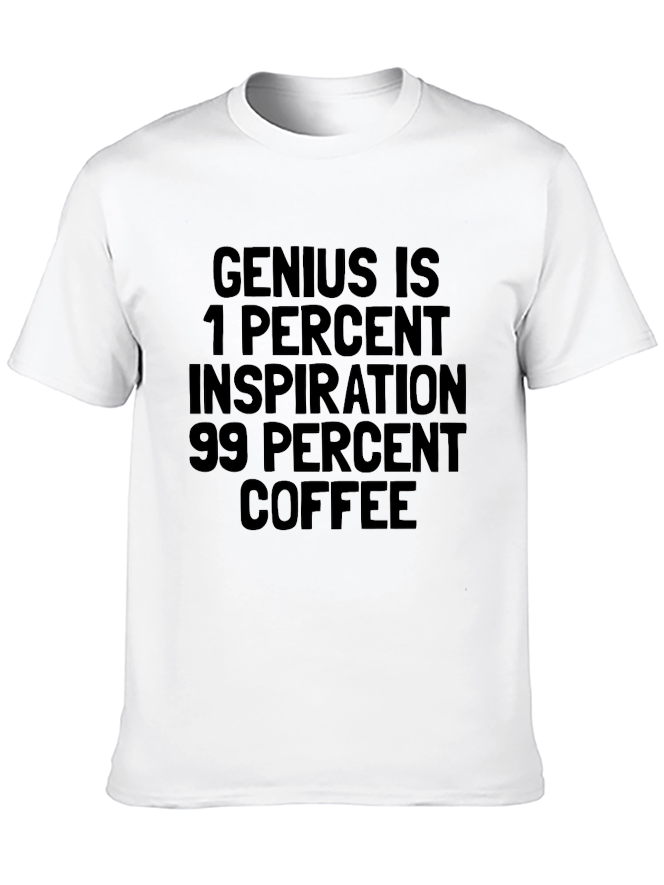 Black Coffee Inspiration Tee - Black Cotton view 10