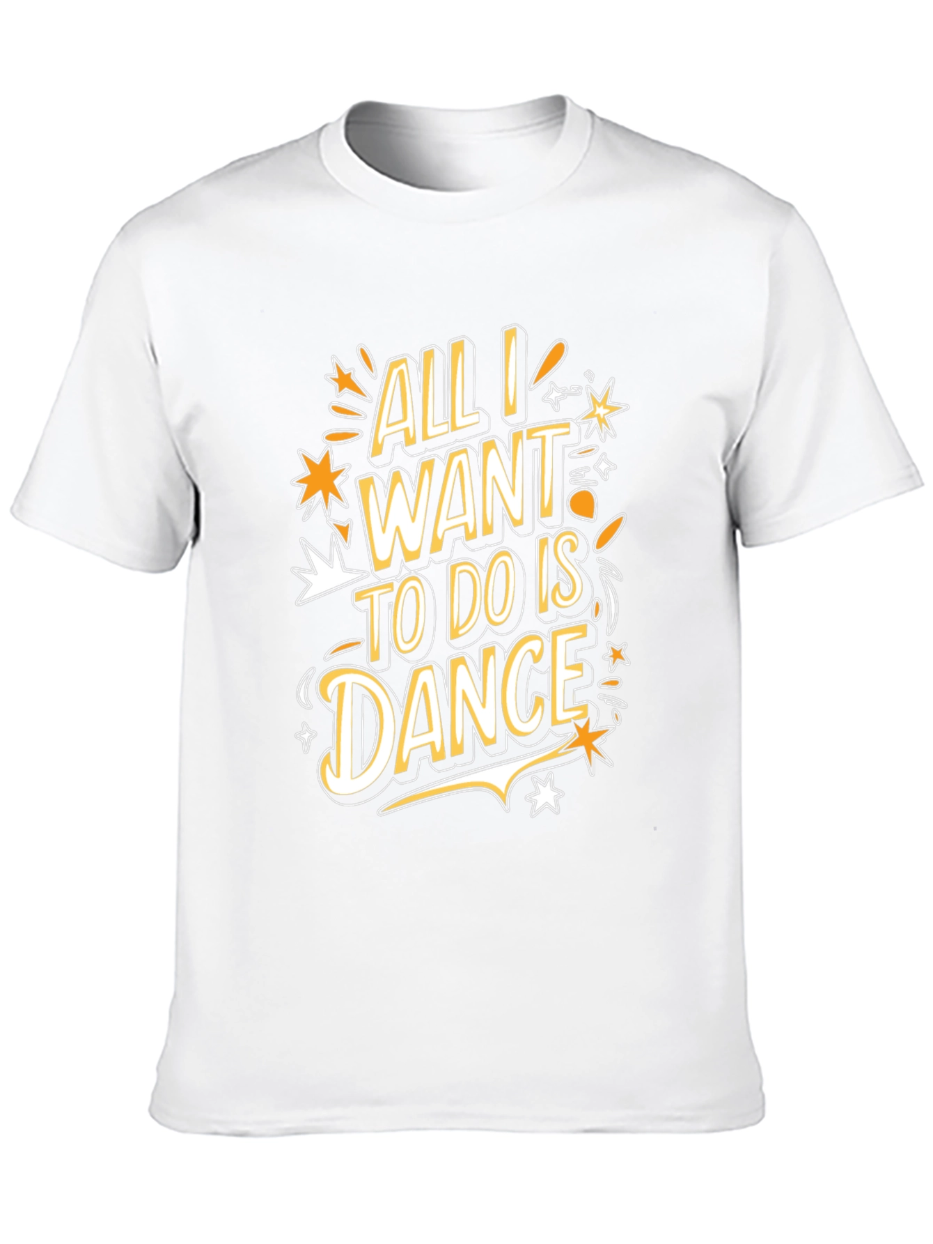 Black Dance Lover's Tee - All I Want To Do Is Dance Graphic T-Shirt view 10