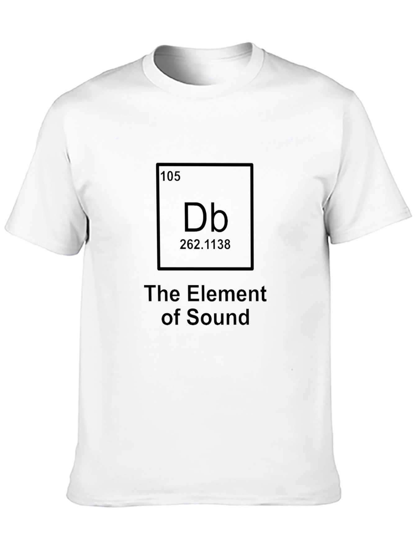Black Dubnium Element of Sound T-Shirt - Science & Music Tee view 10