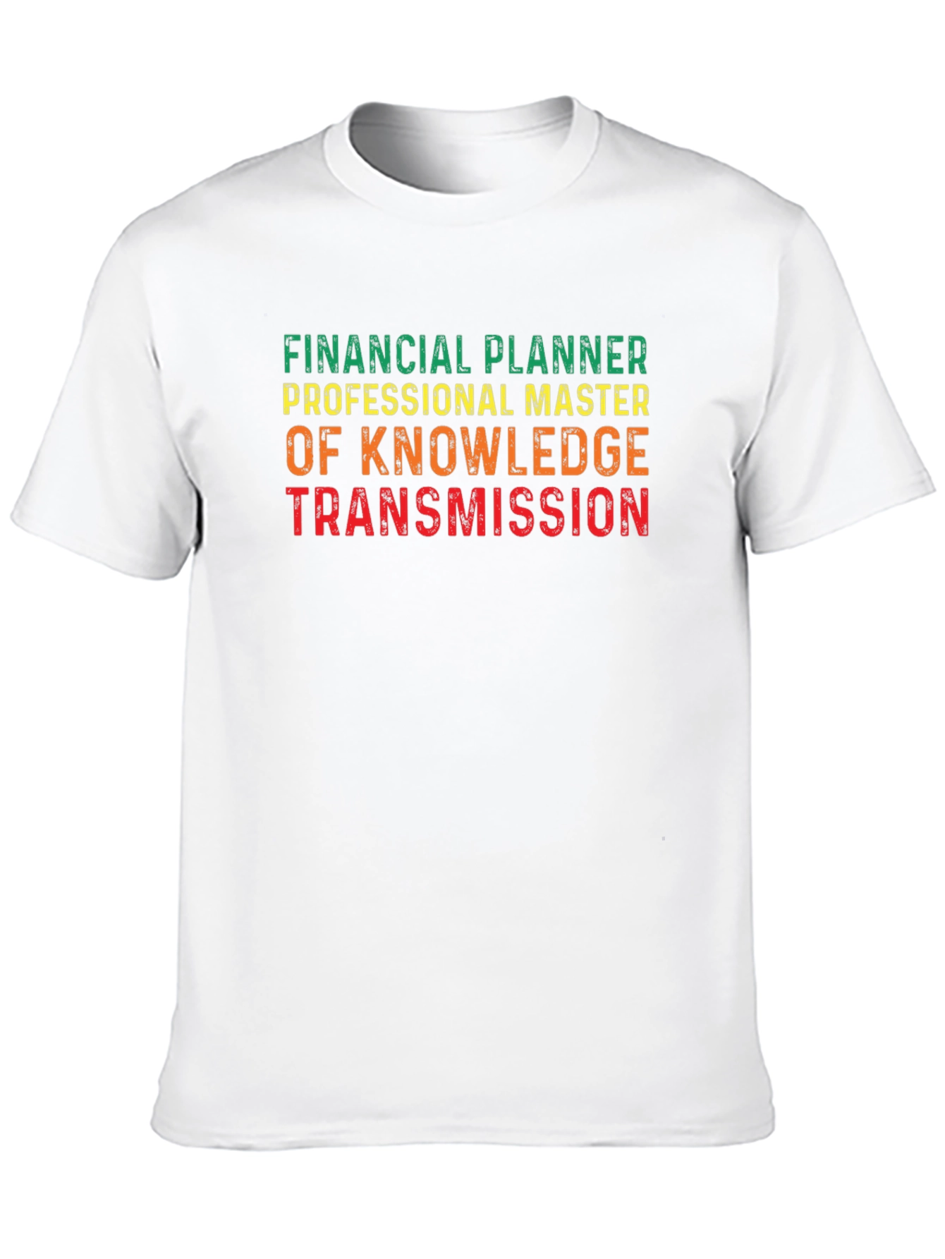 Black Financial Planner T-Shirt view 10