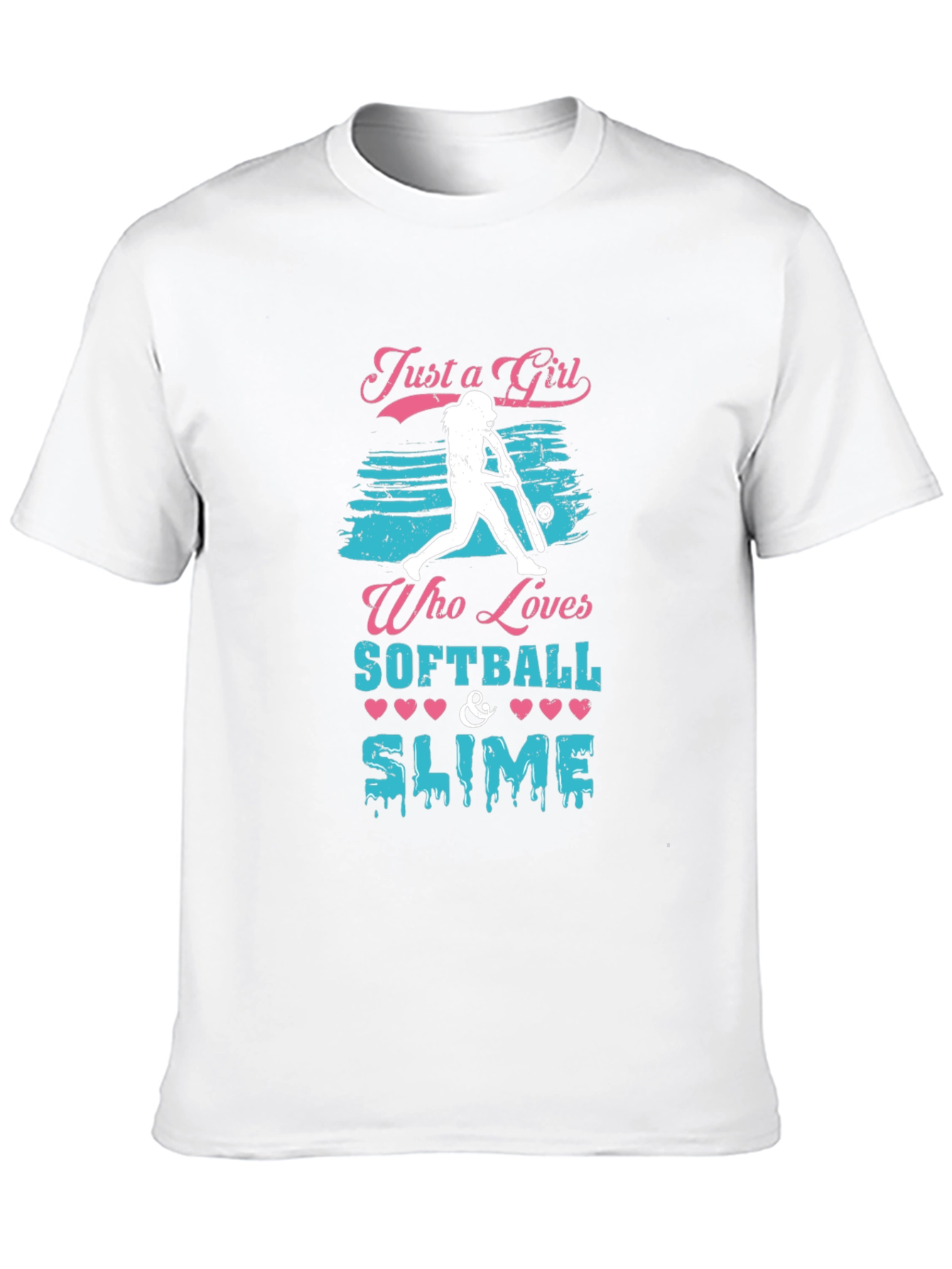 Black Softball & Slime Graphic Tee view 10