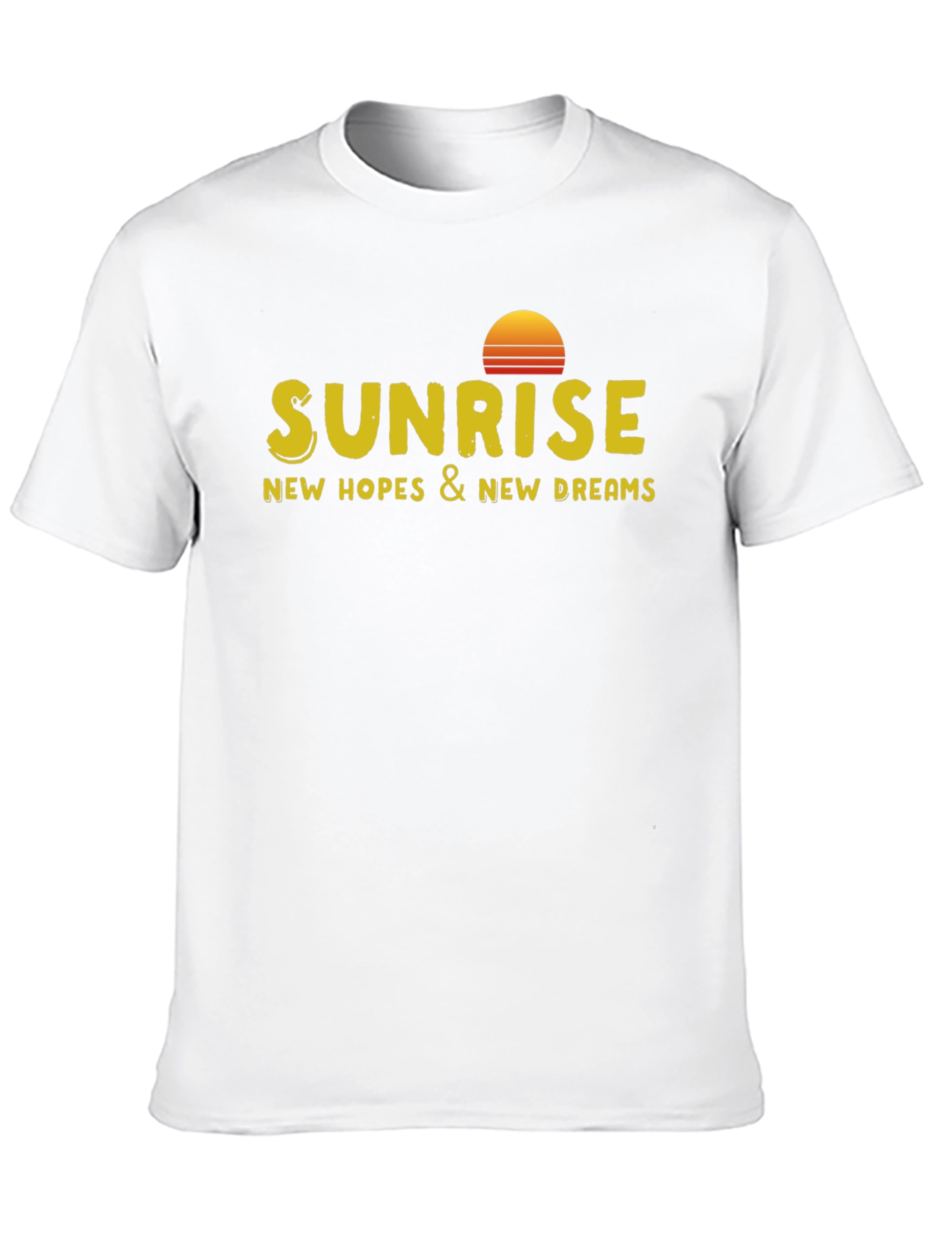Black Sunrise New Hopes Dreams Graphic Tee view 10
