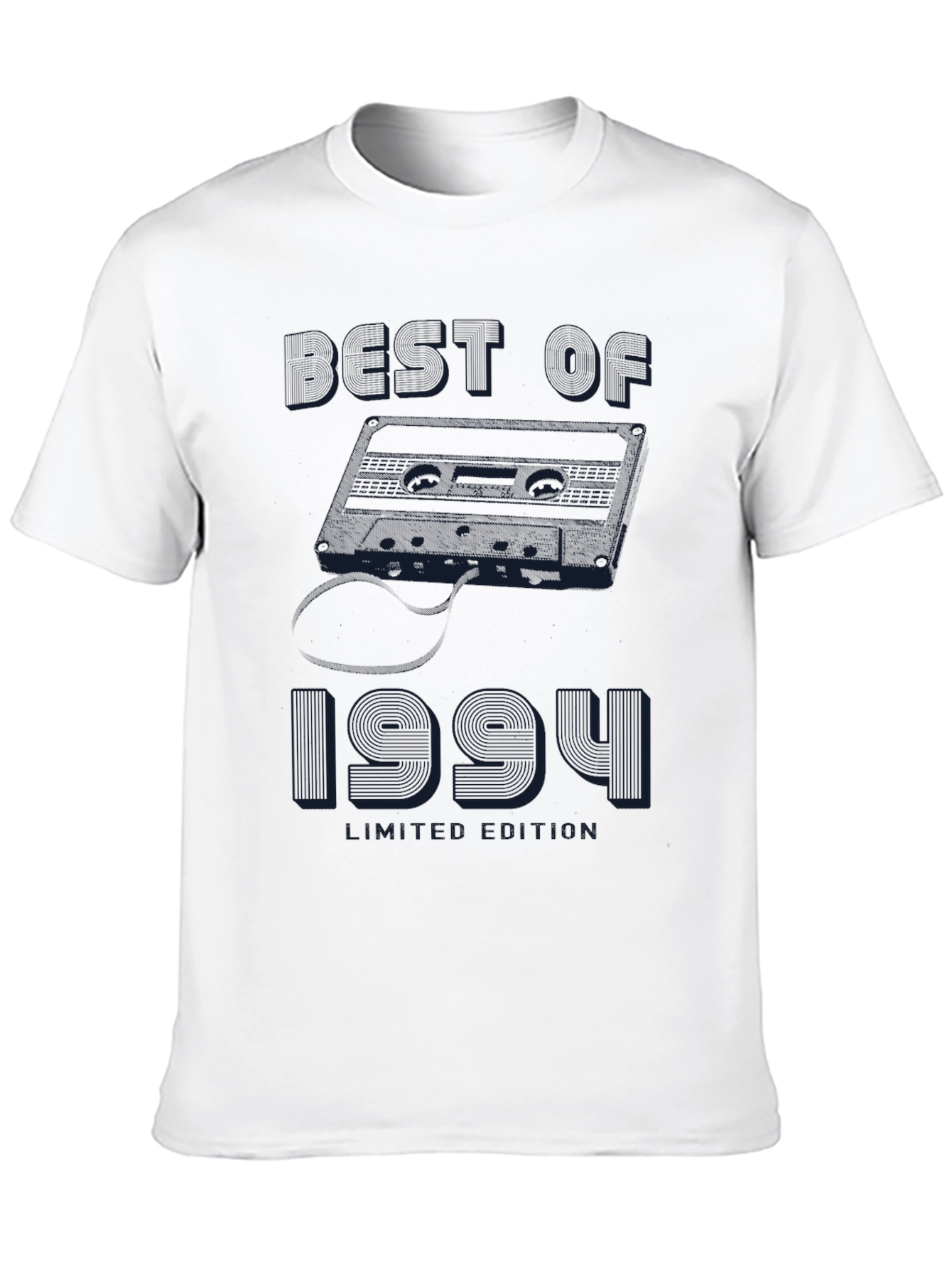 Black Best of 1994 Cassette Tape Graphic T-Shirt view 10