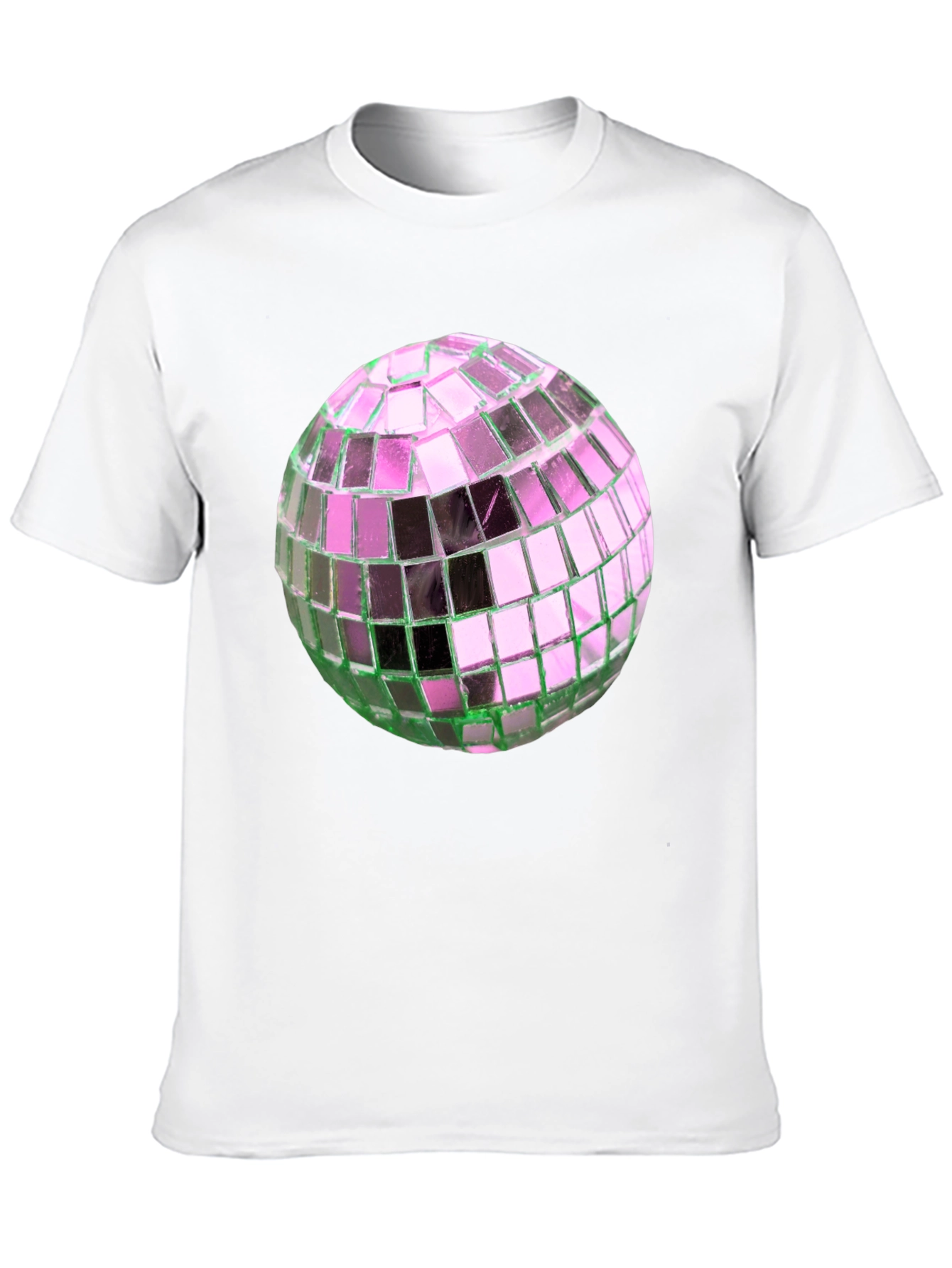 Black Disco Ball Graphic Tee - Party Ready Style view 10