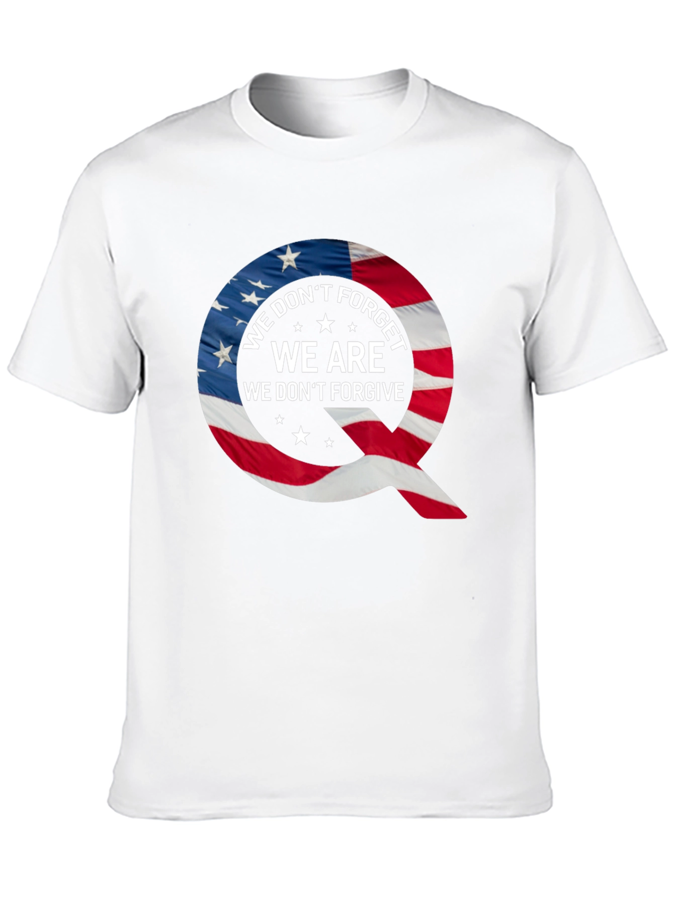 Black Q Patriotic T-Shirt: We Don't Forget view 10