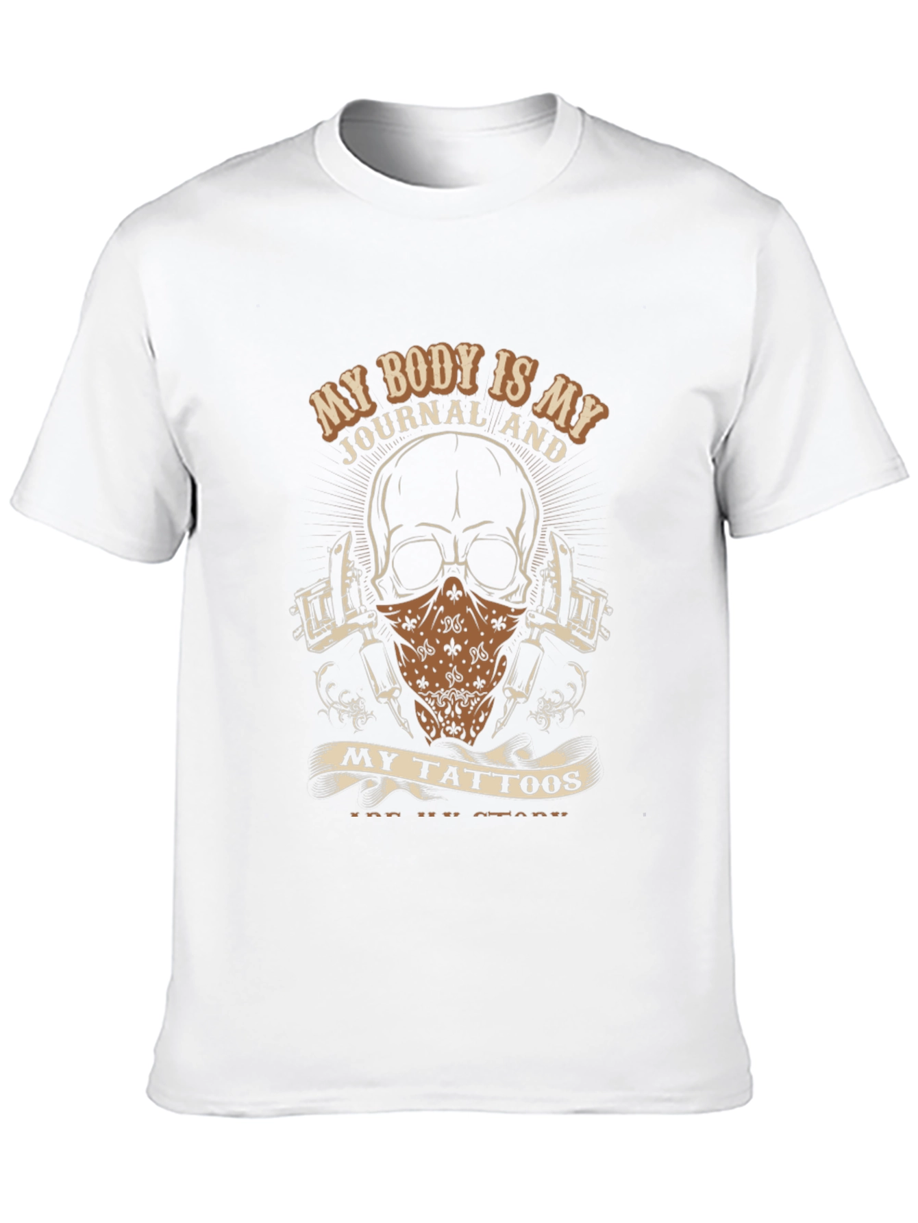 Black Tattoo Story Graphic Tee - Black view 10