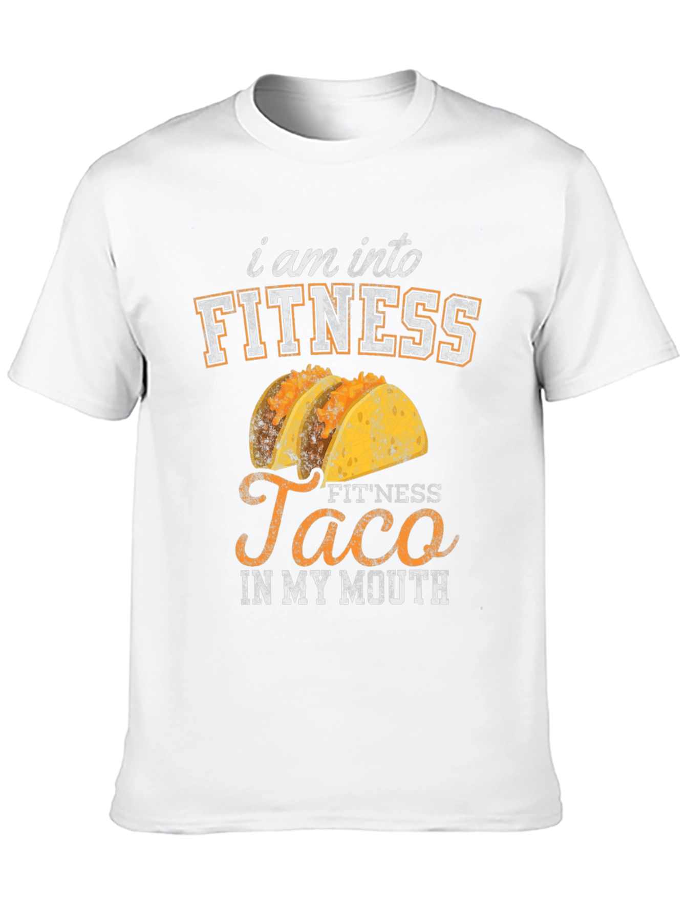 Black Fitness Taco Graphic T-Shirt view 10