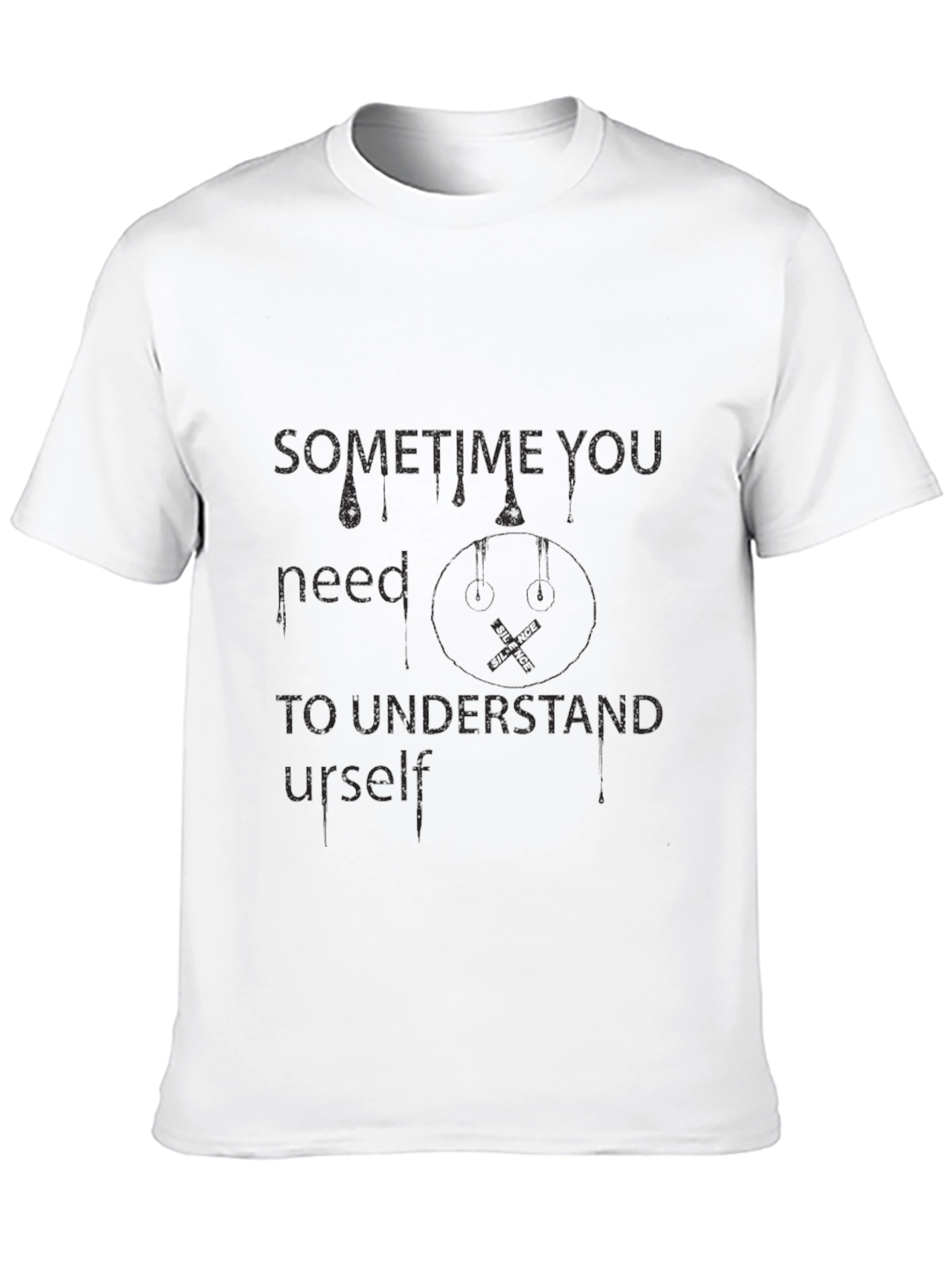 Black Sometime You Need to Understand Urself Black T-Shirt view 10