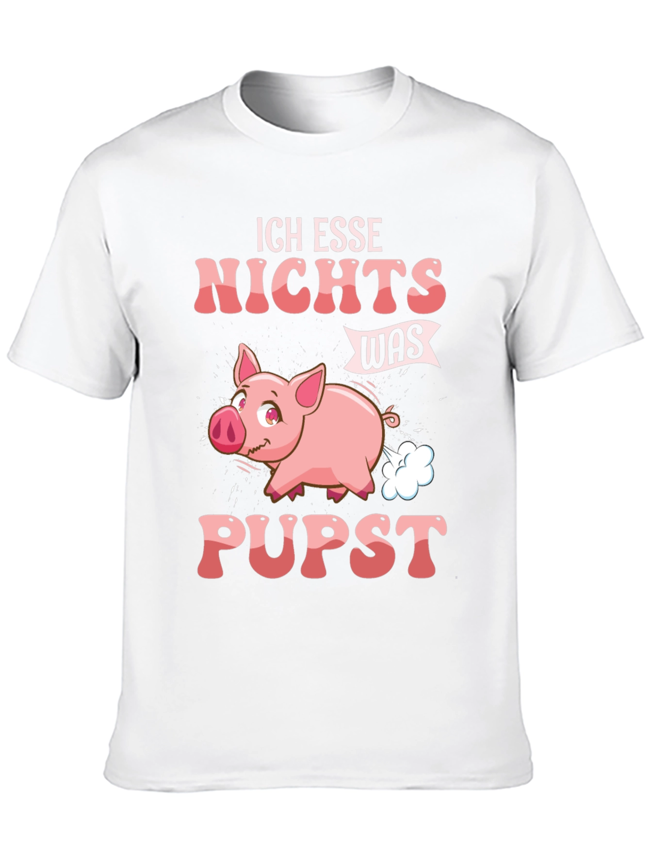 Black Ich Esse Nichts Was Pupst T-Shirt view 10