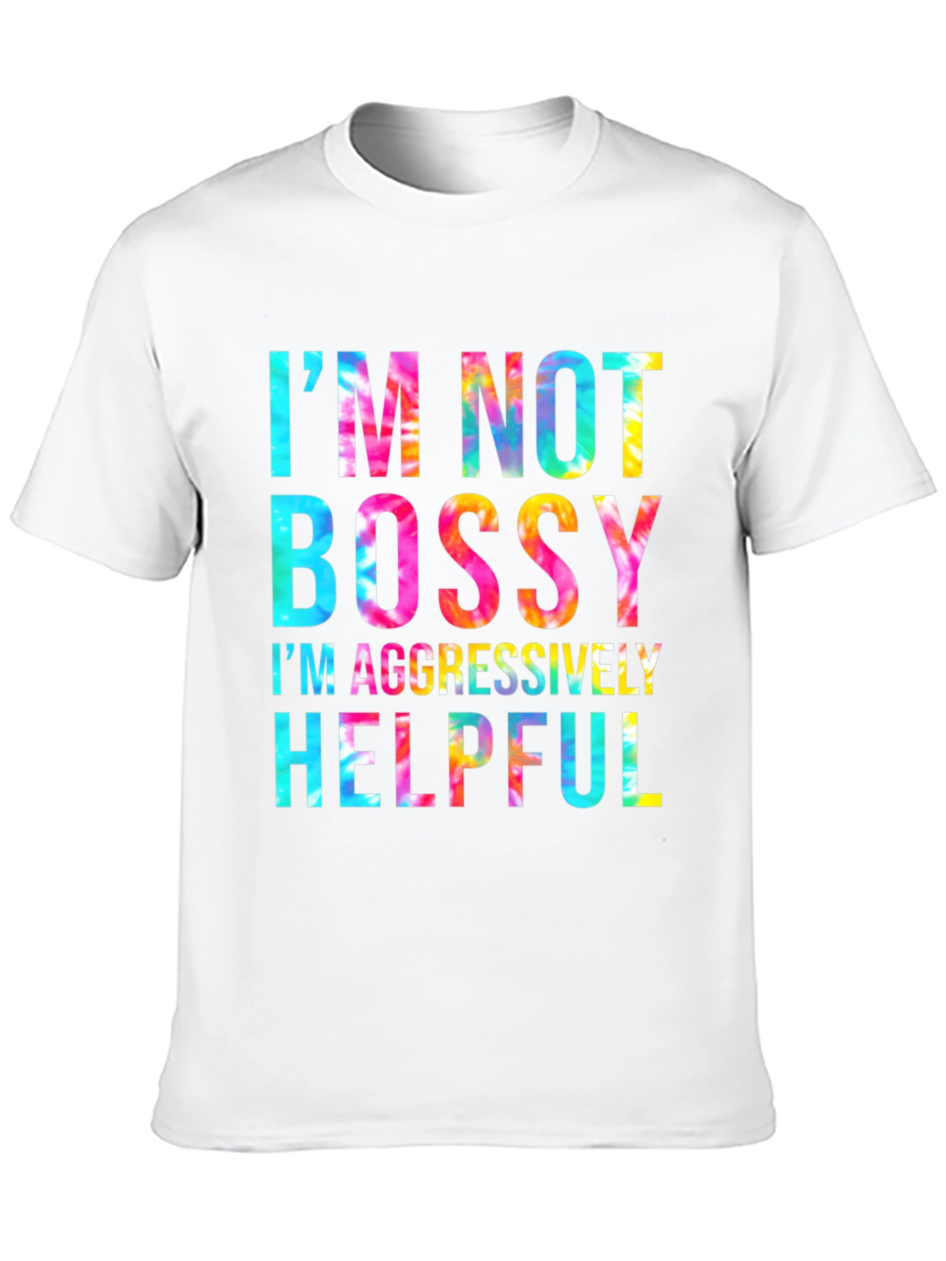 Black I'm Not Bossy T-Shirt view 10