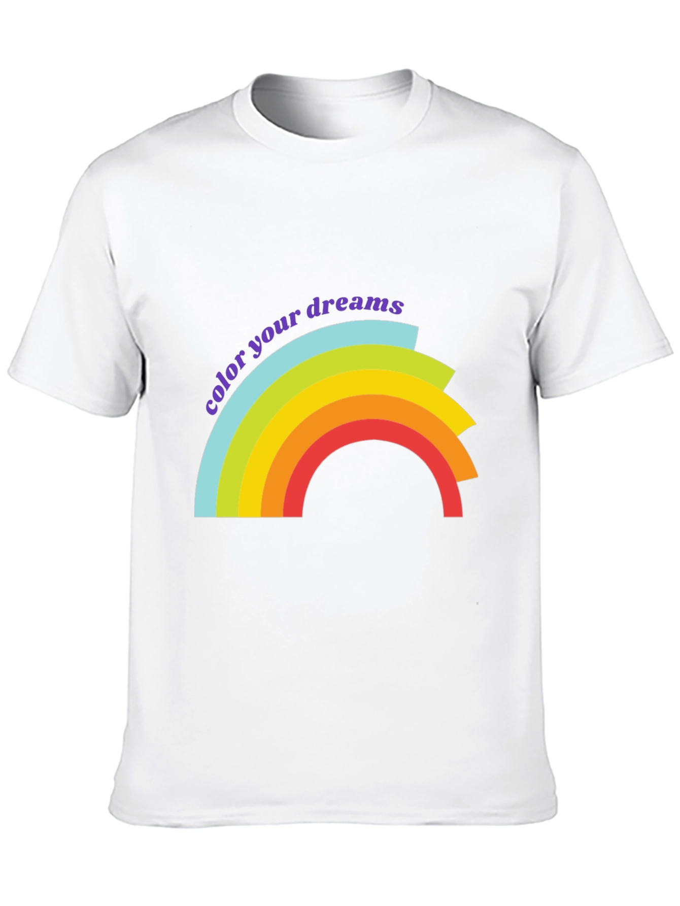 Black Color Your Dreams Graphic T-Shirt - Soft Cotton Blend view 10