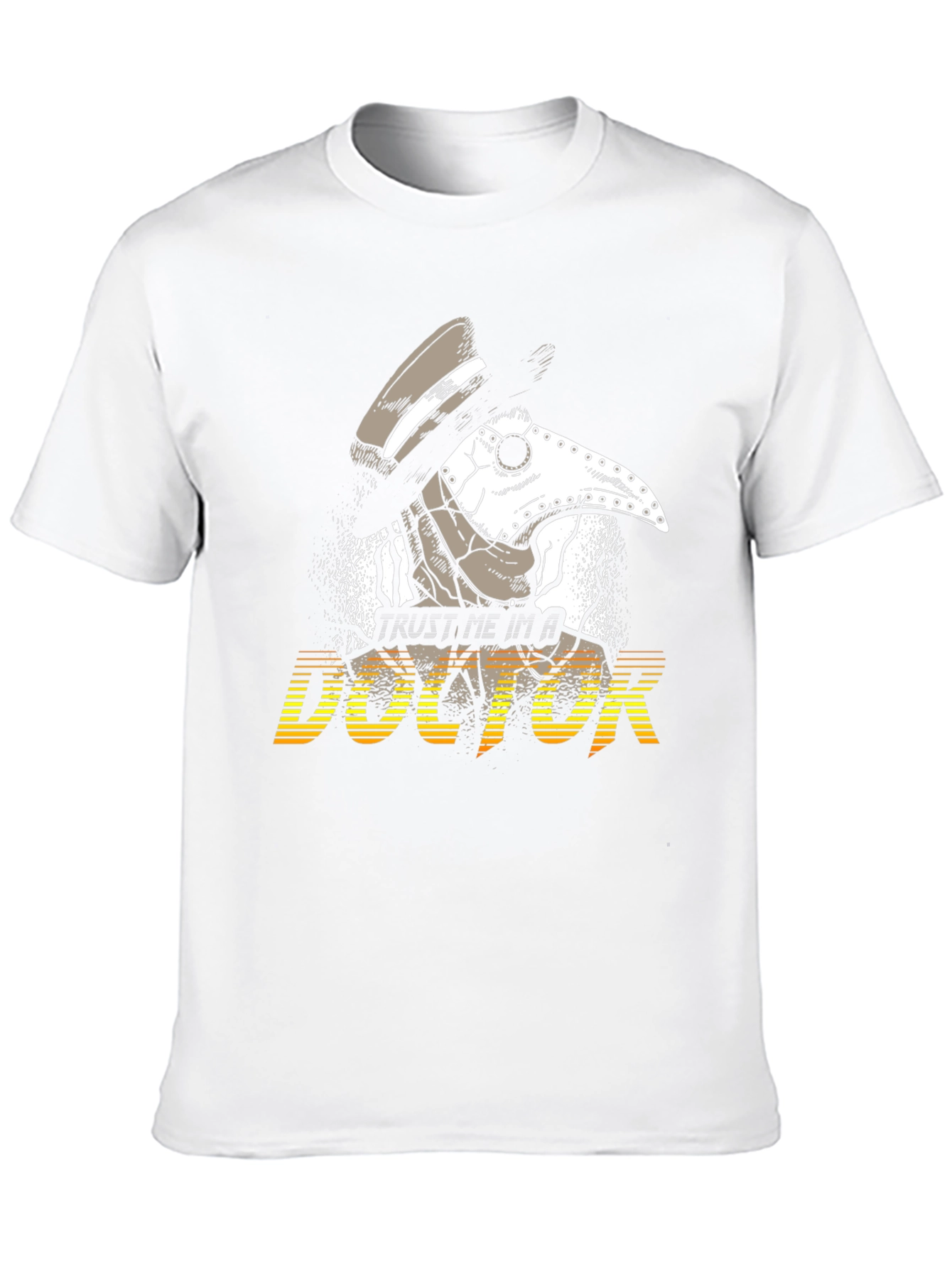 Plague Doctor Graphic T-Shirt - Trust Me, I'm A Doctor - 10