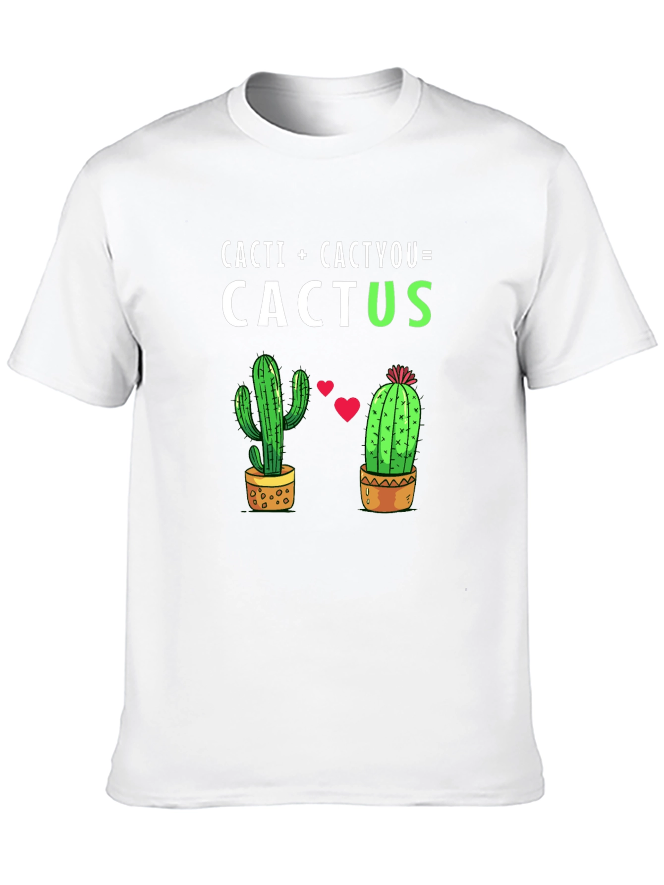 Black Cacti + Cactyou = Cactus T-Shirt view 10