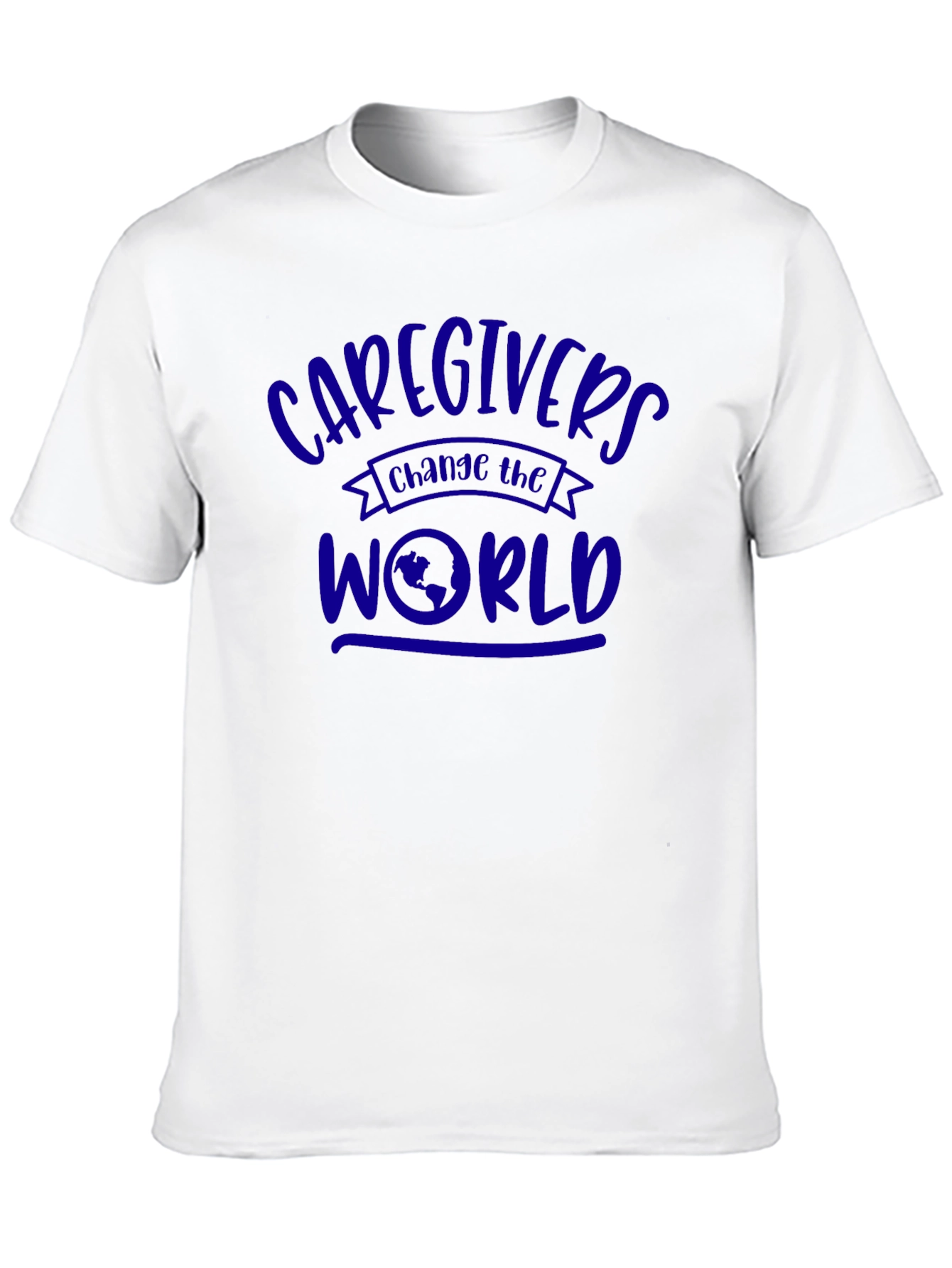 Black Caregivers Change the World Graphic T-Shirt view 10