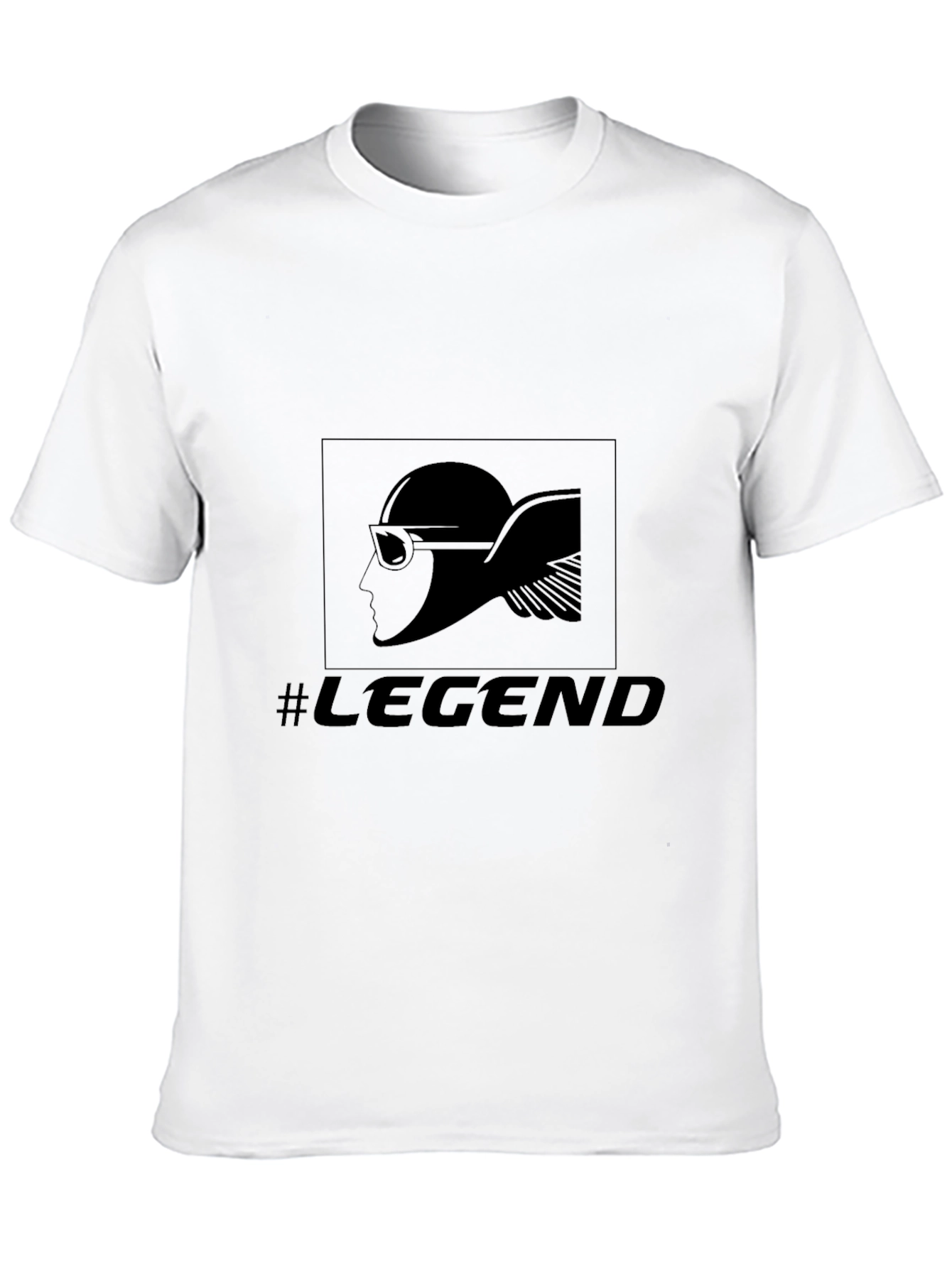 Black Men's Black Legend Graphic Tee view 10