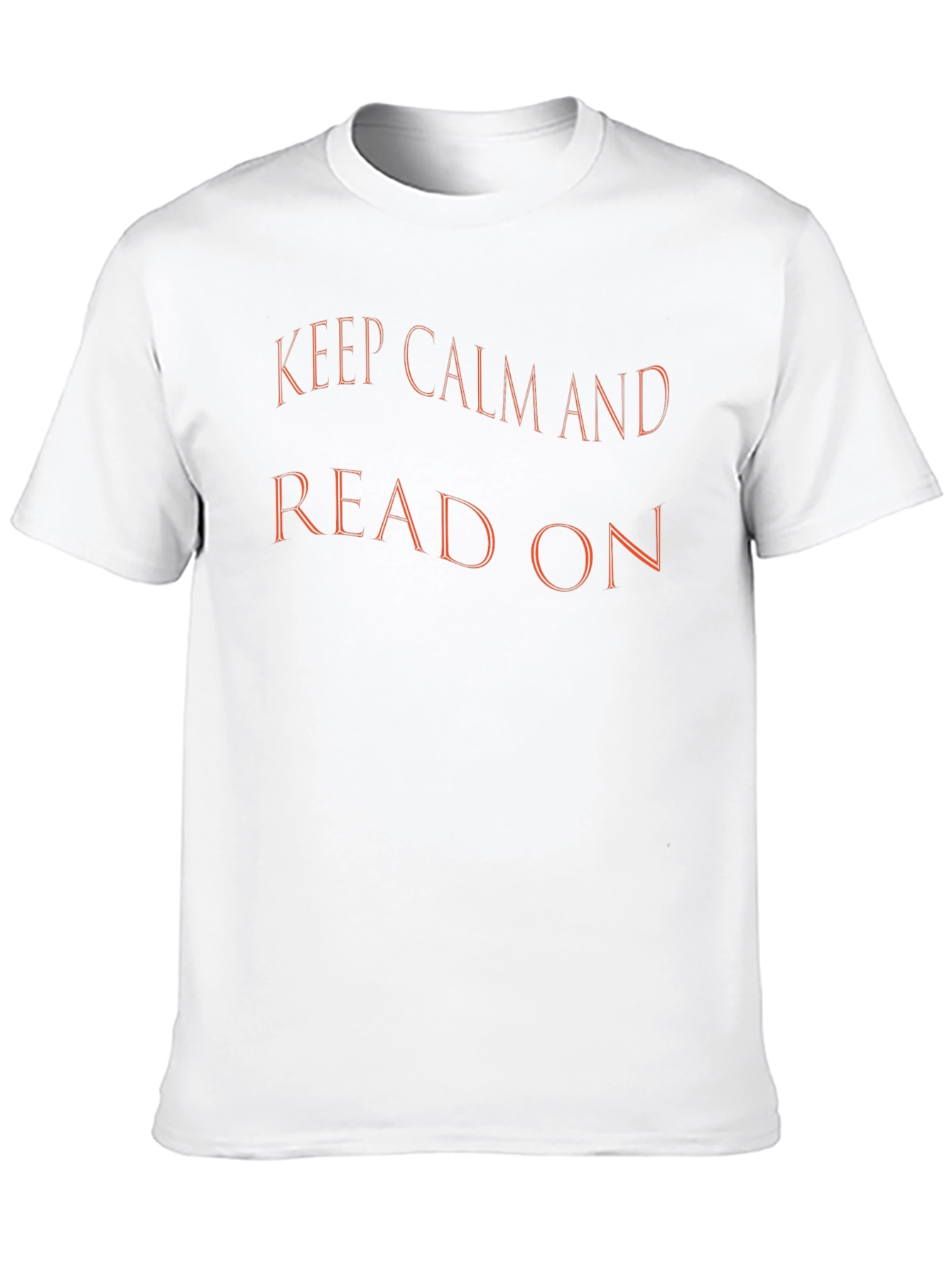 Black Keep Calm and Read On Black T-Shirt view 10