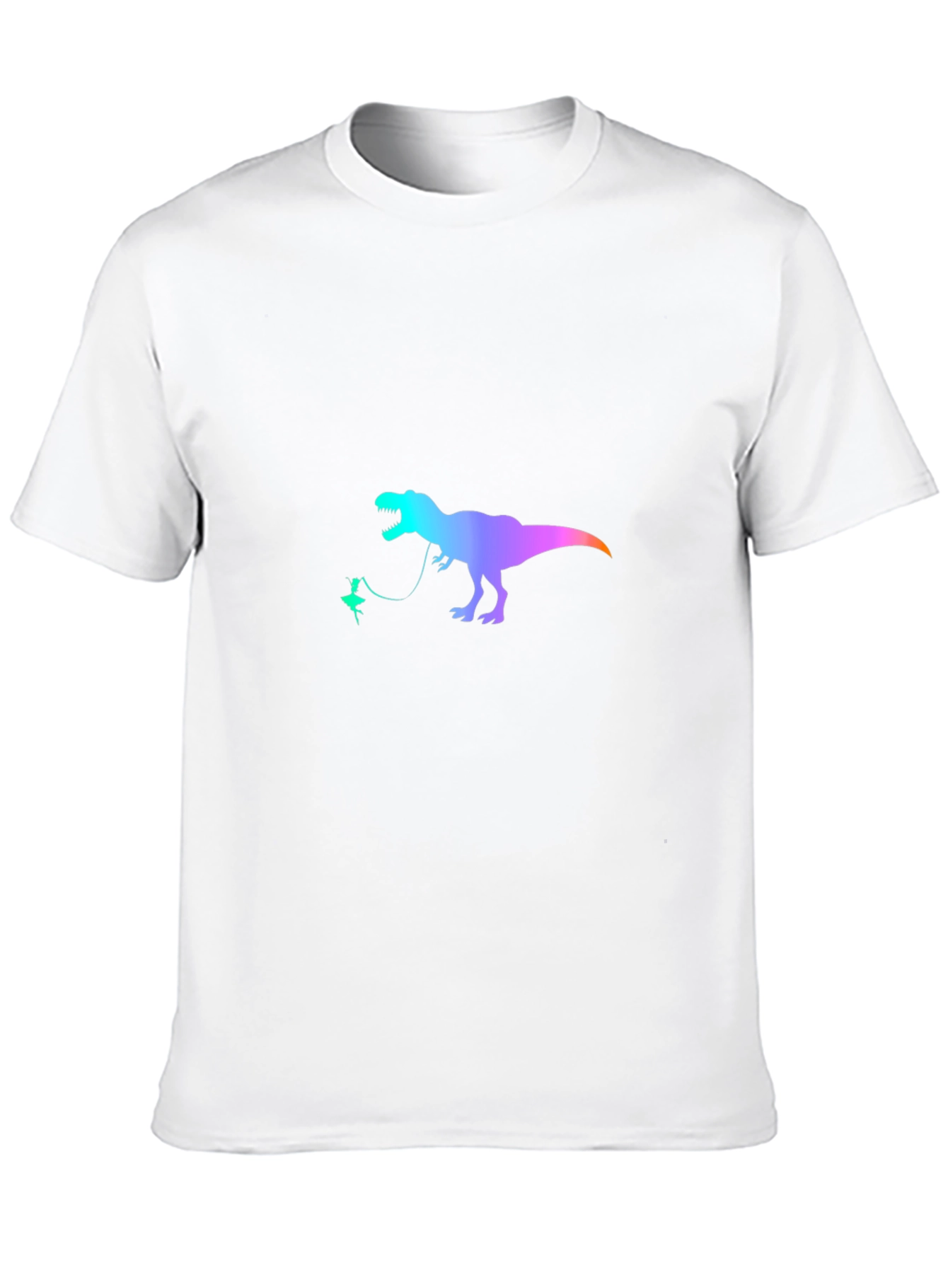 Black Dino Dancer Tee - Fun & Quirky T-Shirt view 10